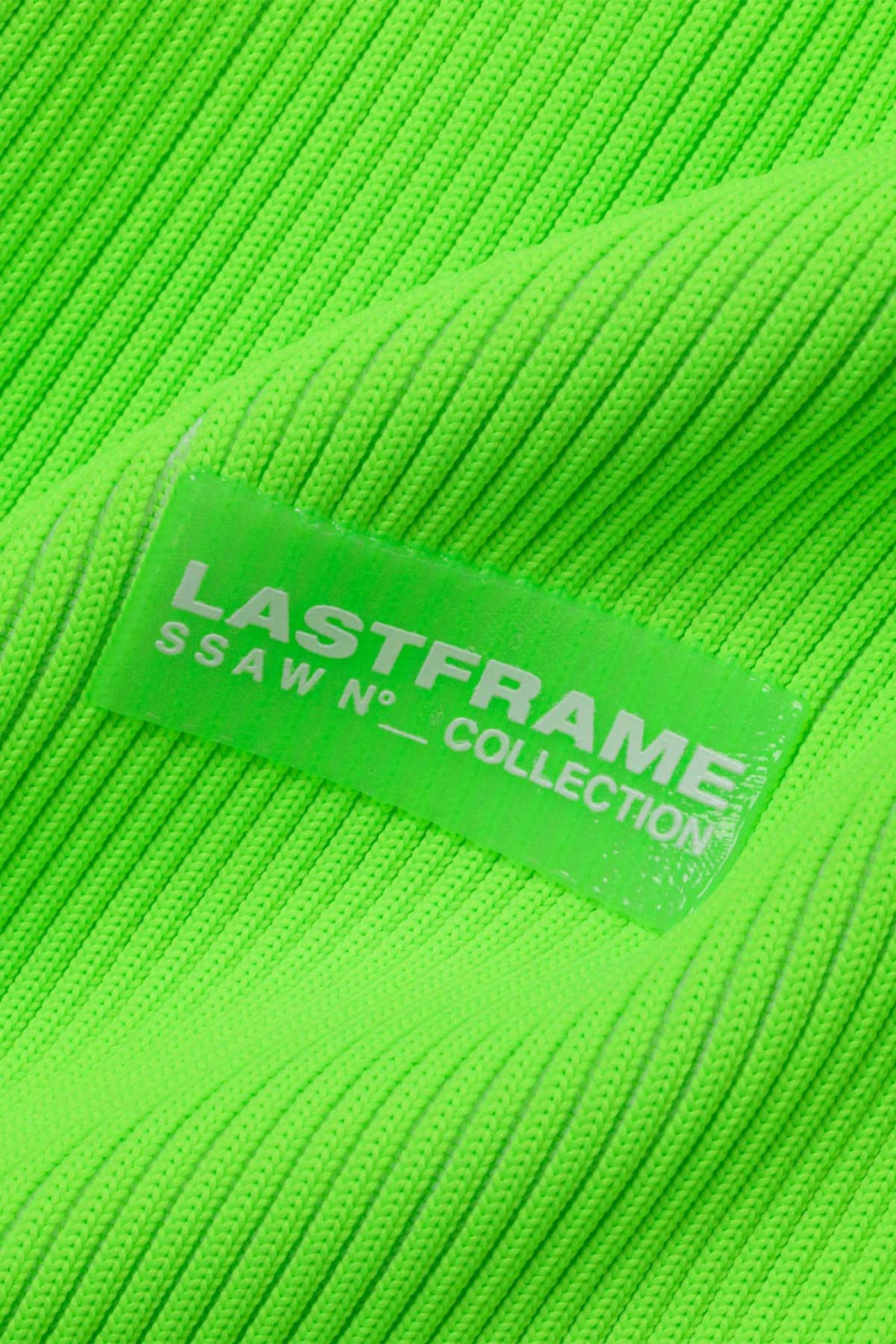 KASANE MARKET BAG MINI / LIME GREEN × OFF WHITE