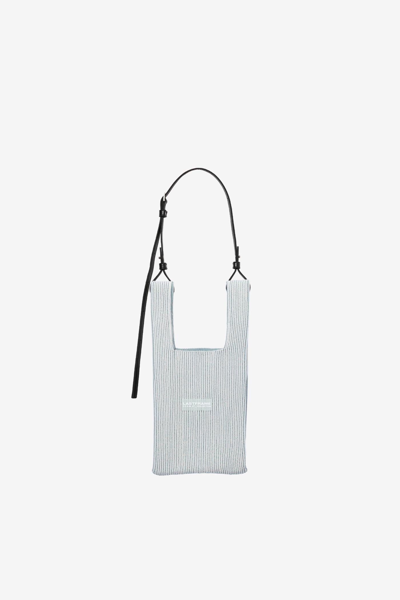 KYOTO METALLIC MARKET BAG SMALL / HOLOGRAM × GRAY