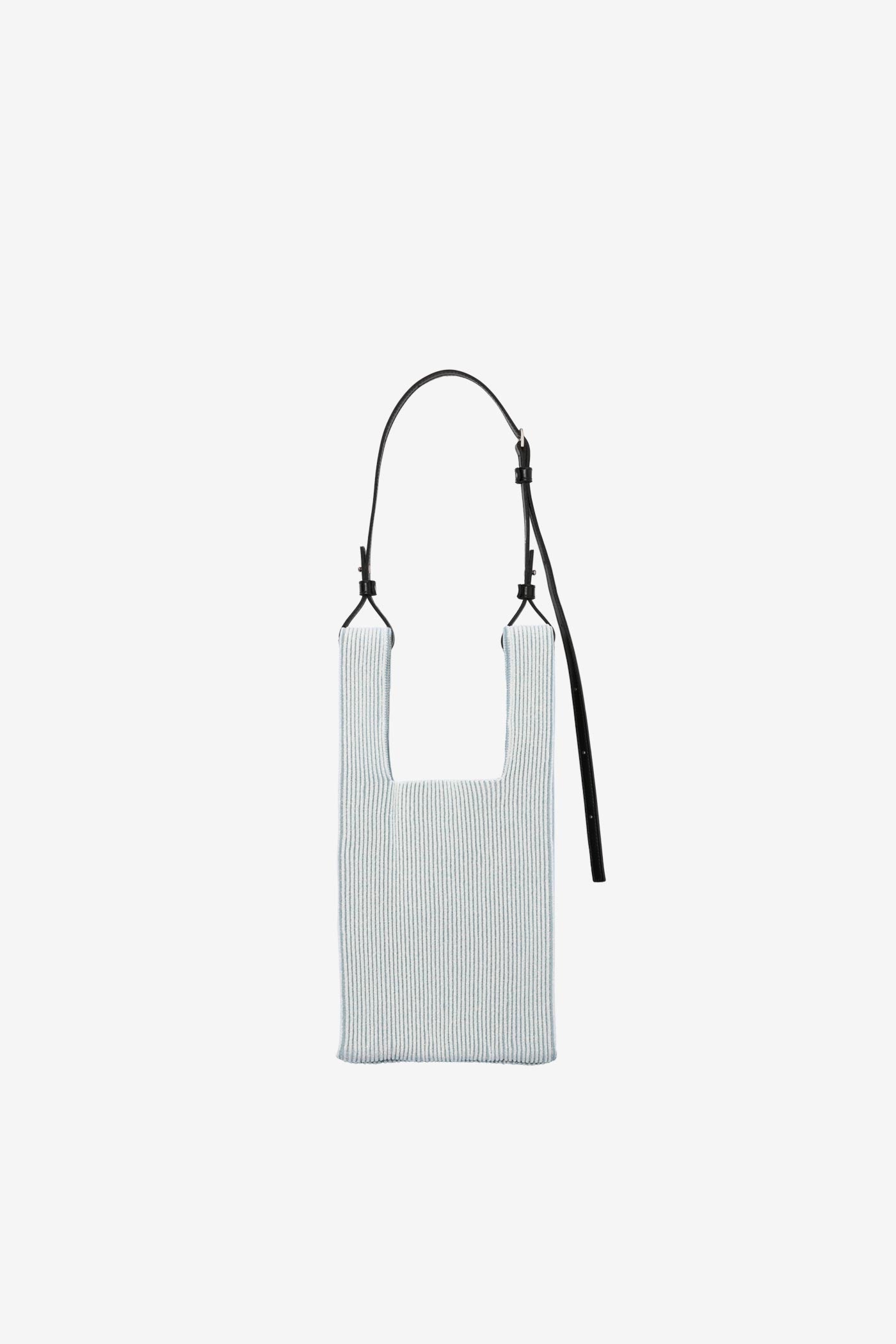 KYOTO METALLIC MARKET BAG SMALL / HOLOGRAM × GRAY