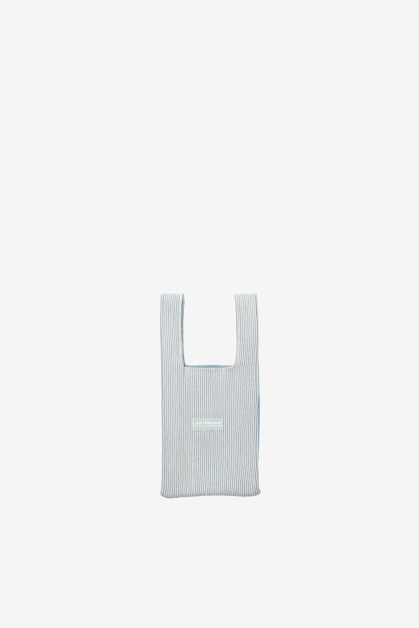 KYOTO METALLIC MARKET BAG SMALL / HOLOGRAM × GRAY