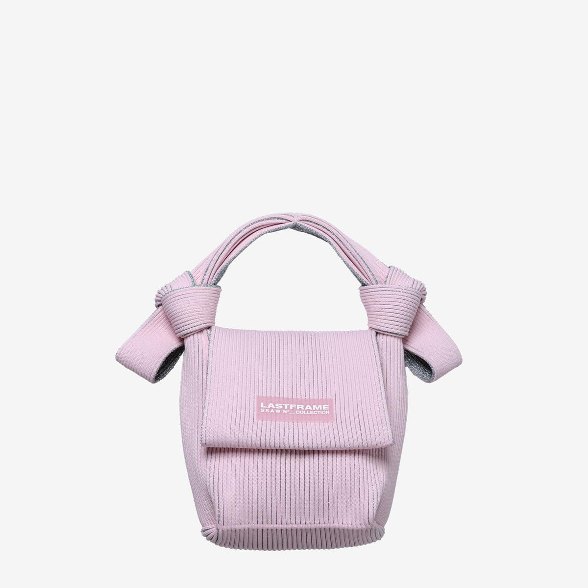 KYOTO METALLIC OBI BAG / LIGHT PINK × SILVER – LASTFRAME