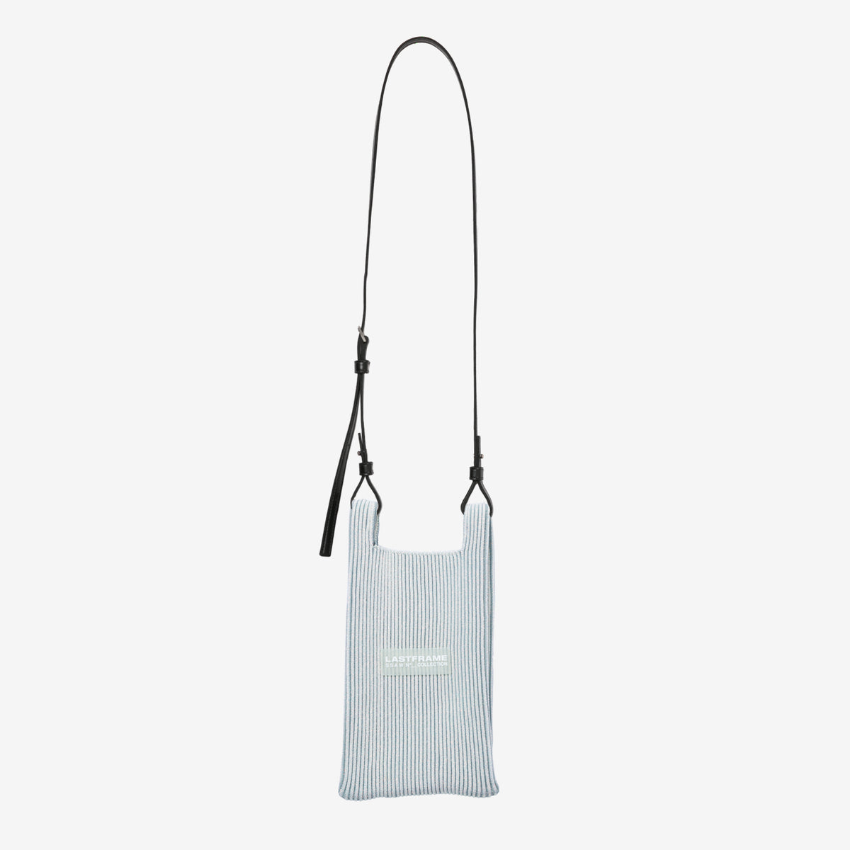 KYOTO METALLIC MARKET BAG MINI (STRAP) / HOLOGRAM × GRAY – LASTFRAME