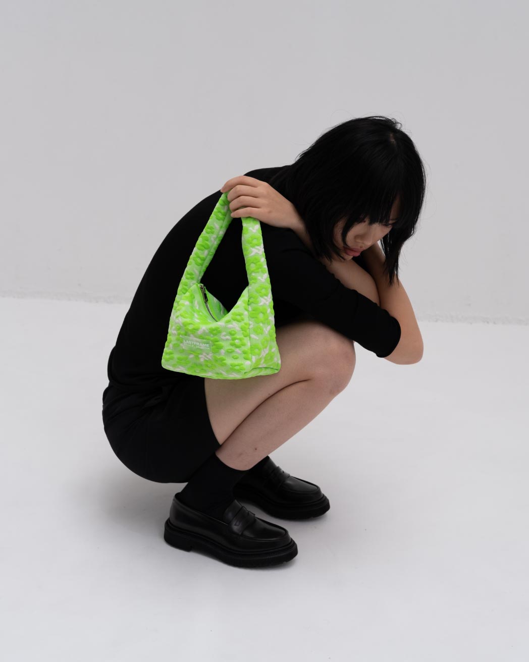 ICHIMATSU MARKET BAG MICRO / BLACK × IVORY – LASTFRAME