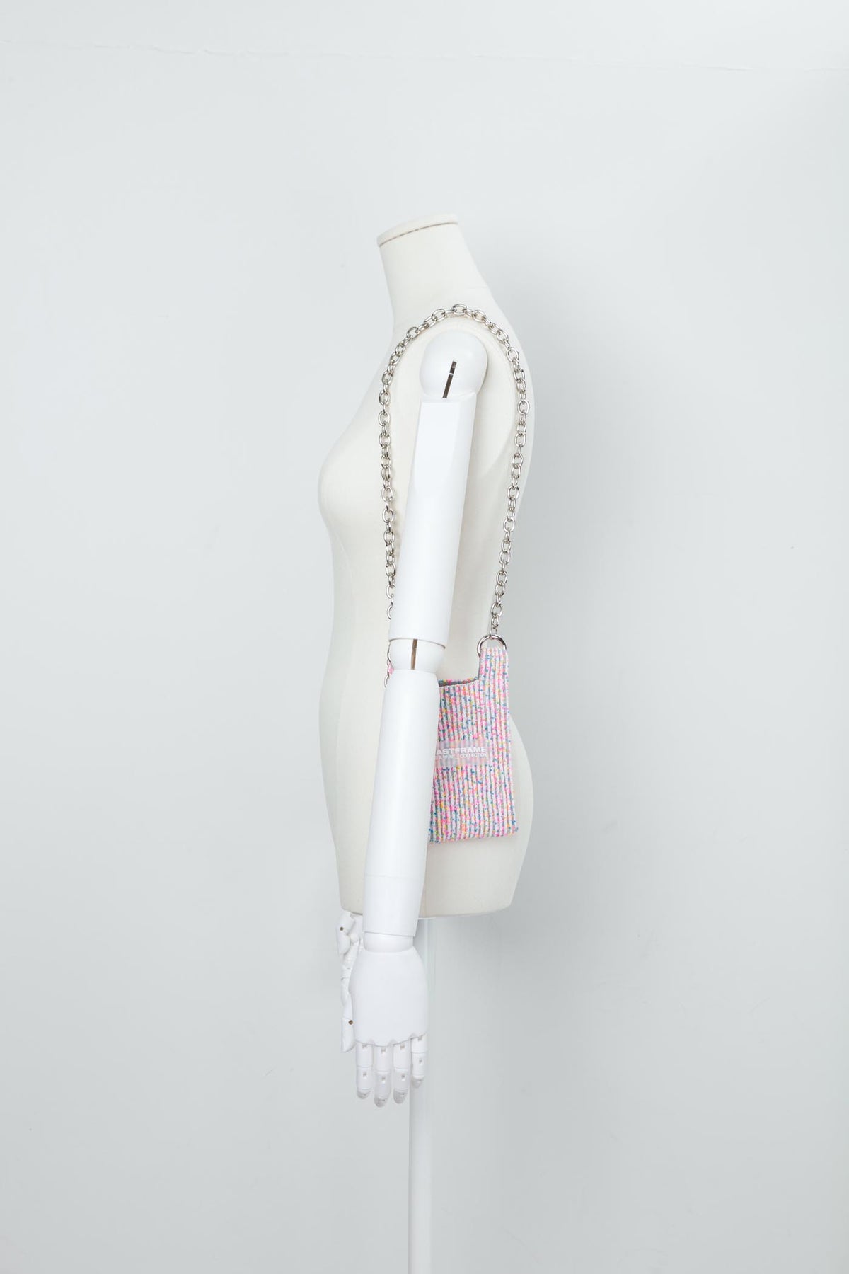 MARKET BAG MICRO / KASURI Pink Multi