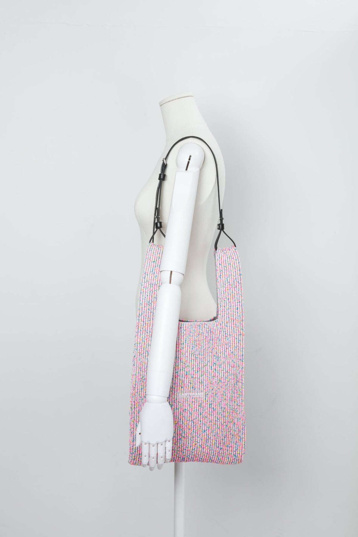 MARKET BAG MEDIUM / KASURI Pink Multi