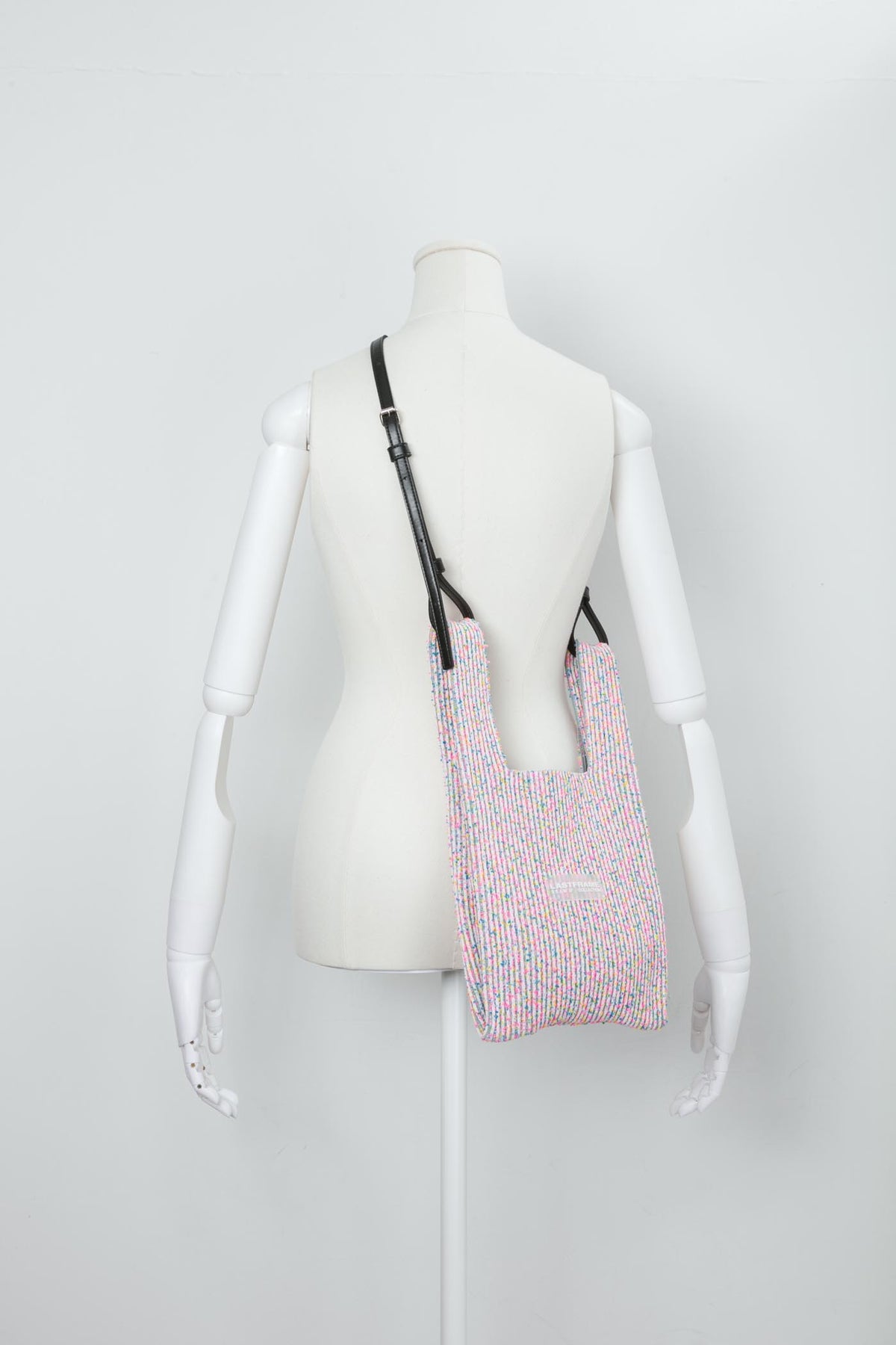MARKET BAG SMALL / KASURI Pink Multi