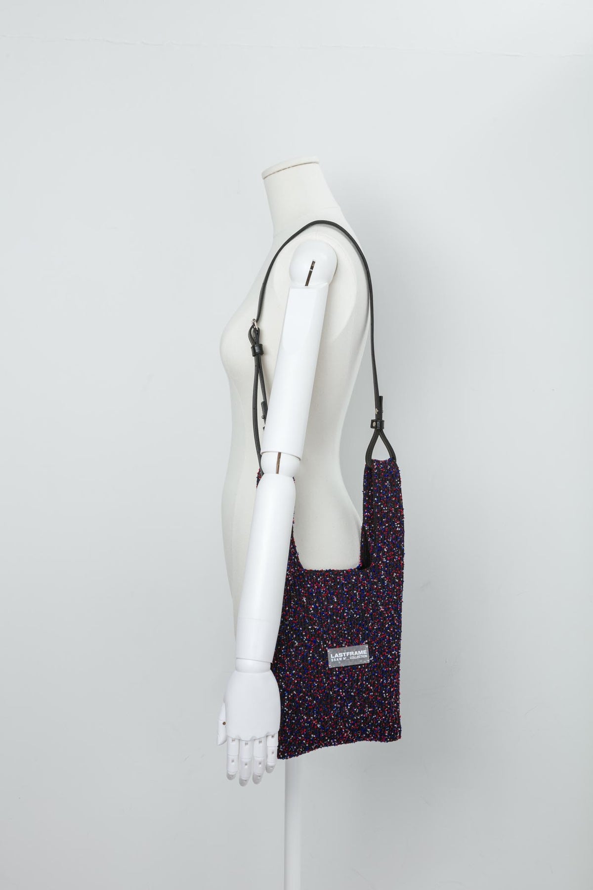 MARKET BAG SMALL / KASURI Red × Blue