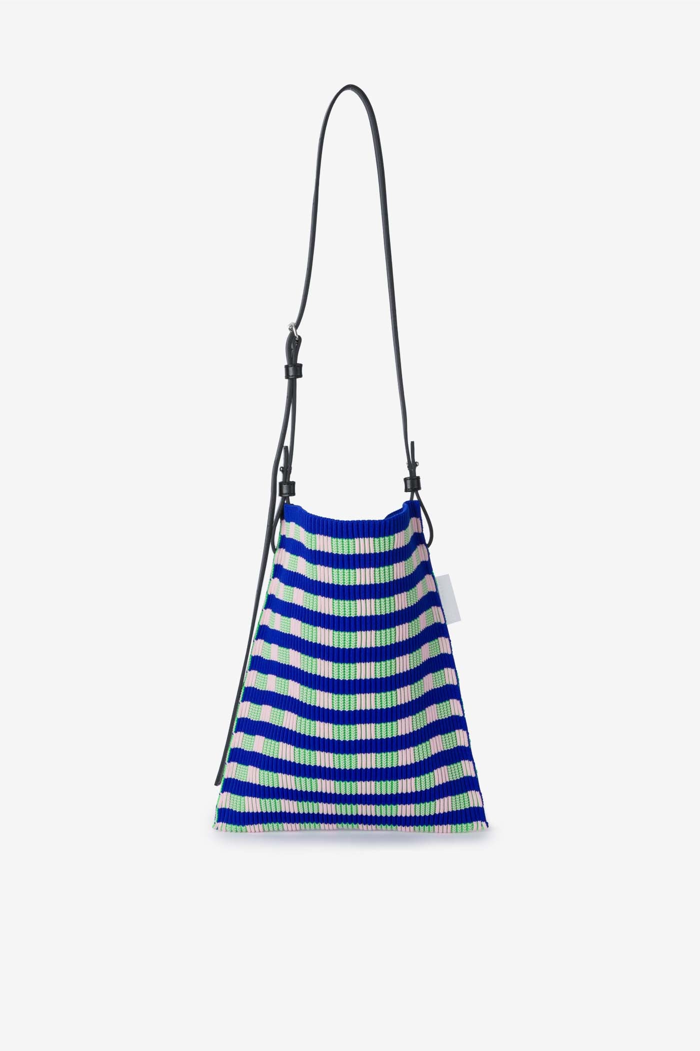 FLAT SMALL / GRID Blue × Green