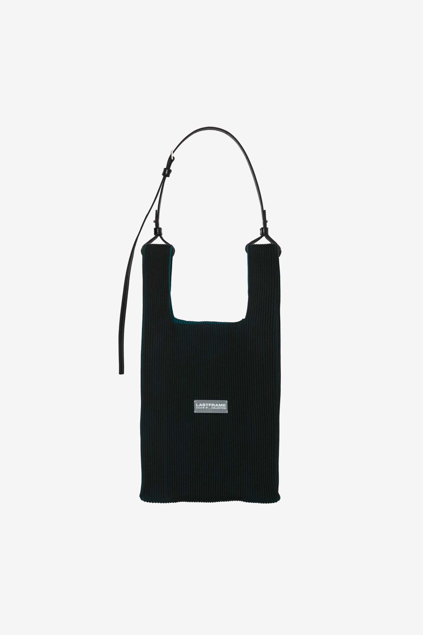 MARKET BAG MEDIUM / KASANE Black × D.Green