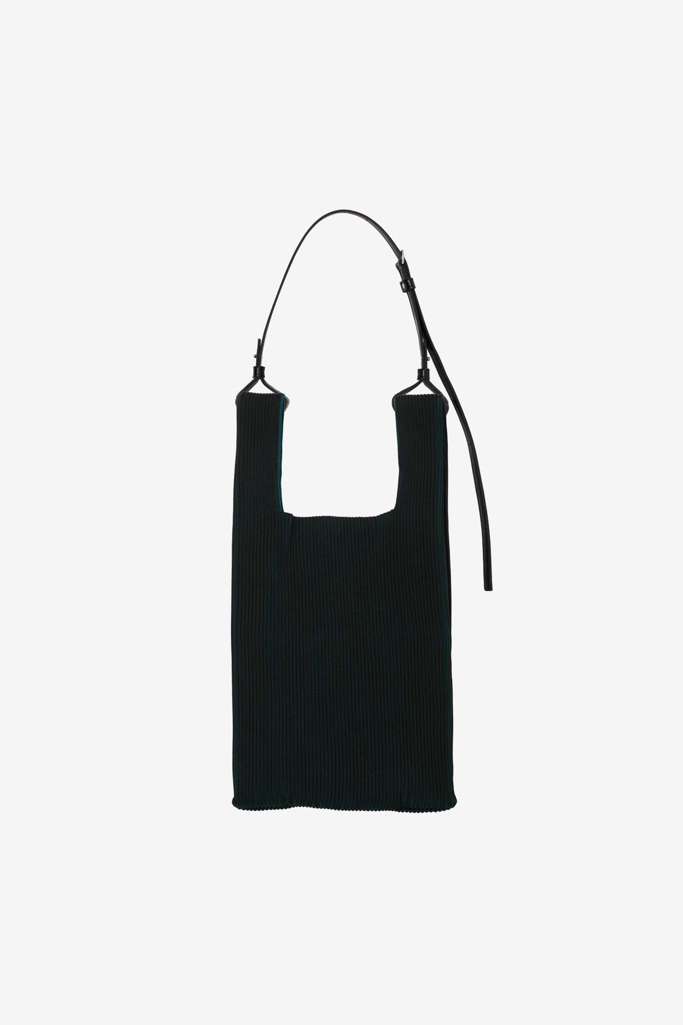 MARKET BAG MEDIUM / KASANE Black × D.Green – LASTFRAME