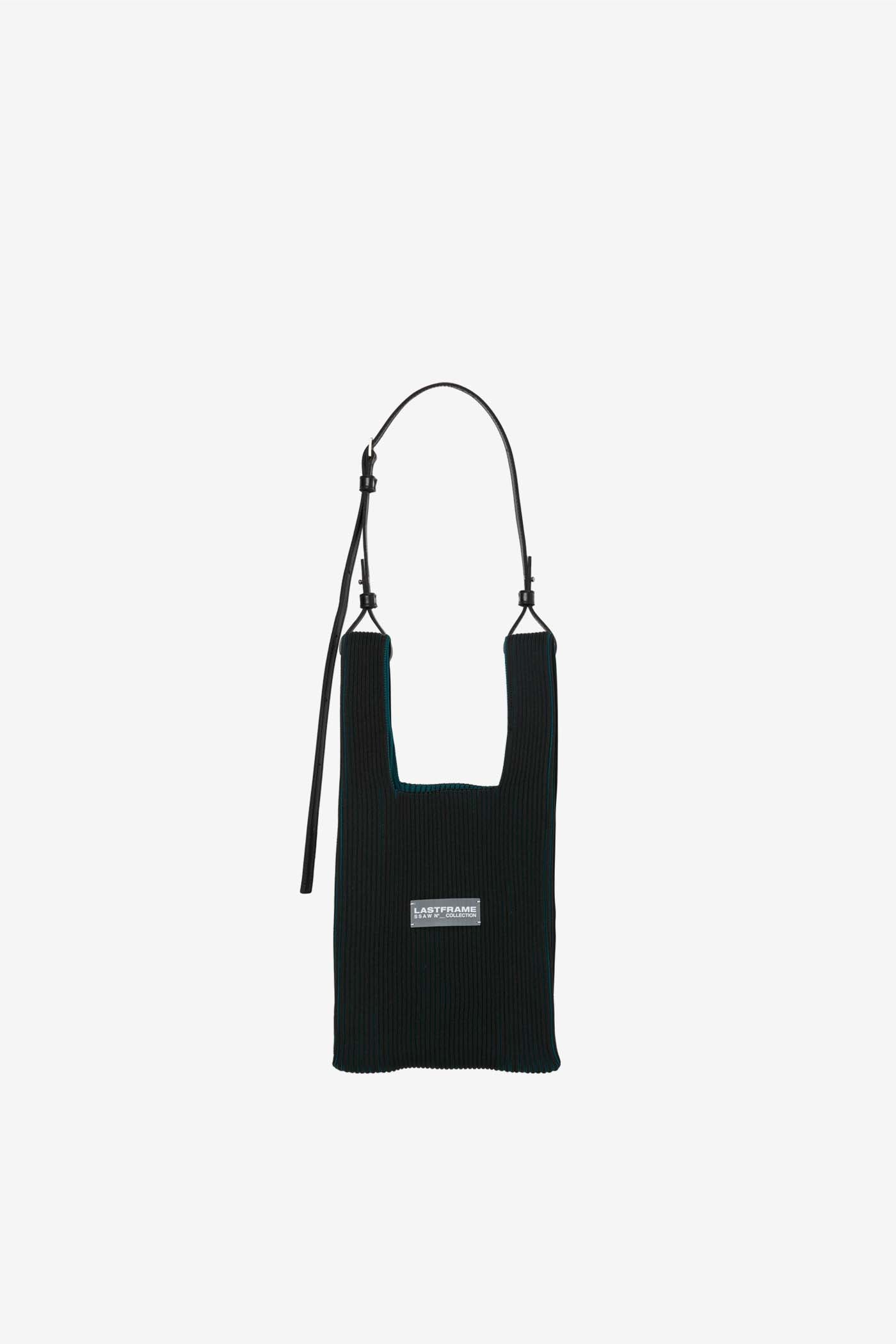 MARKET BAG SMALL / KASANE Black × D.Green