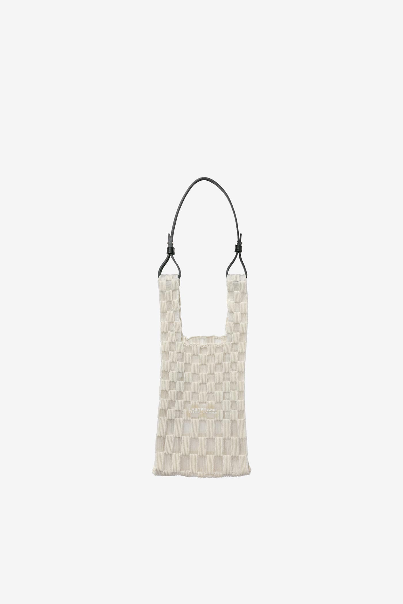 SHEER ICHIMATSU MARKET BAG SMALL / IVORY