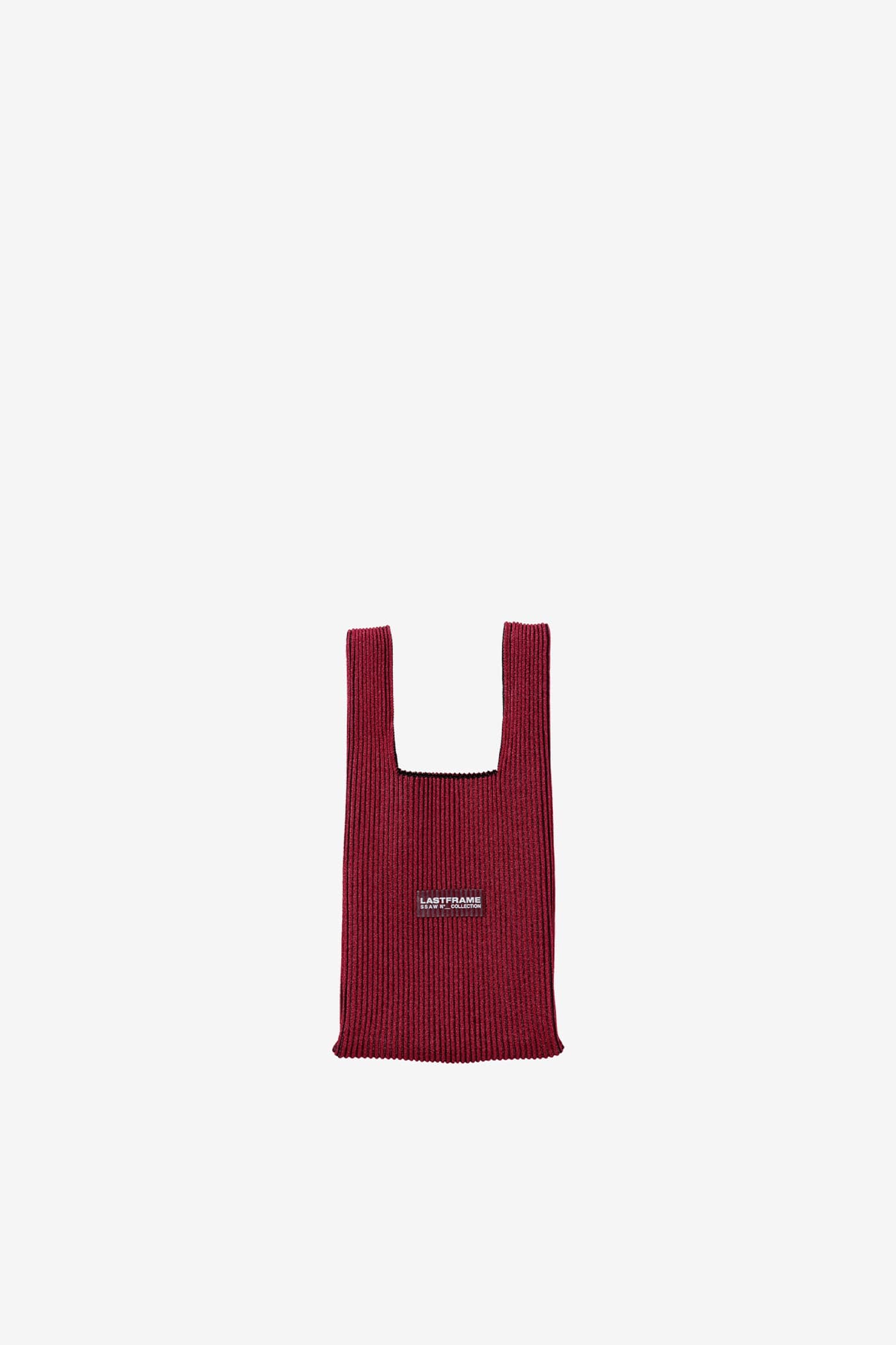 COLOR METALLIC MARKET BAG SMALL / RED – LASTFRAME