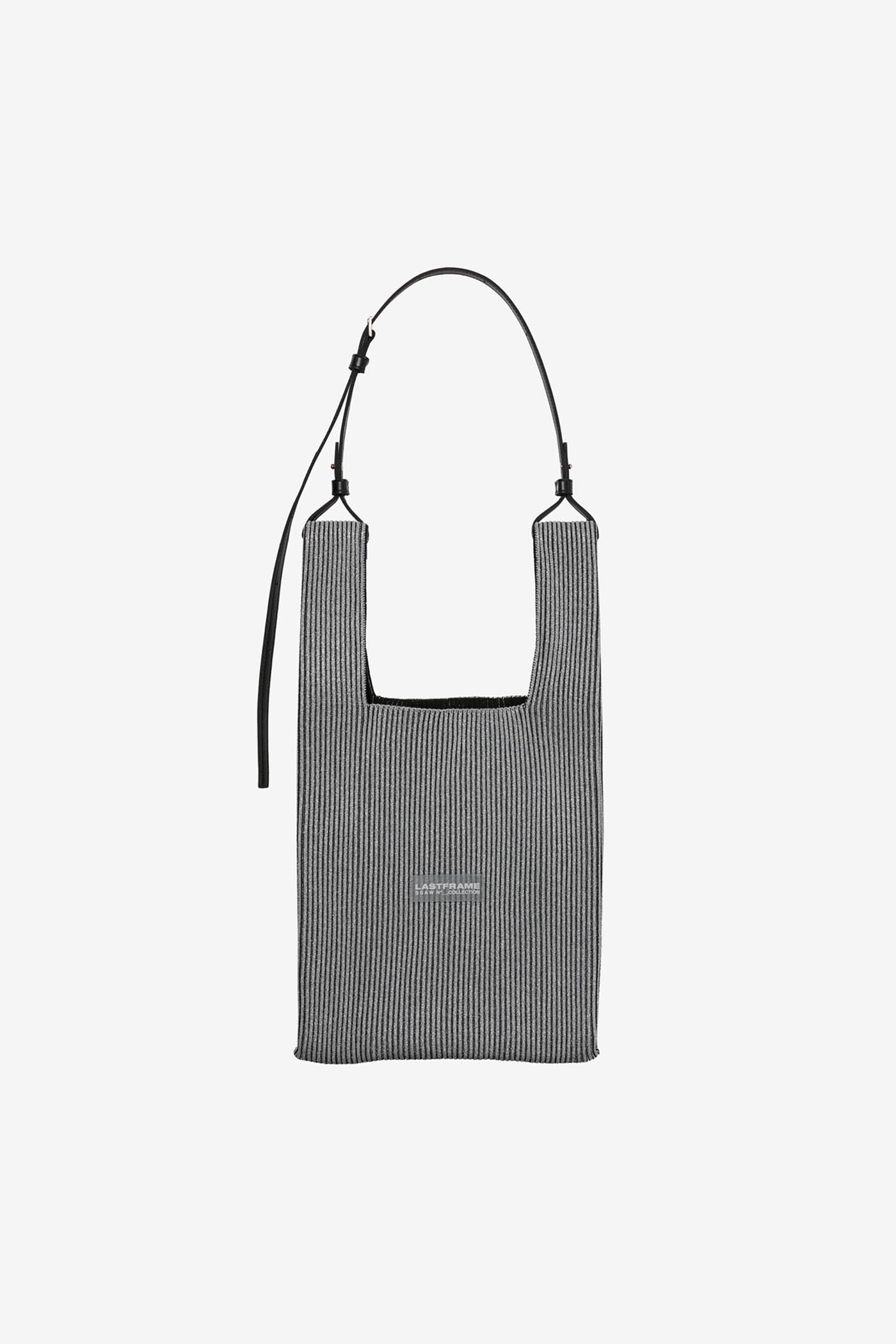 KYOTO METALLIC MARKET BAG MEDIUM / SILVER