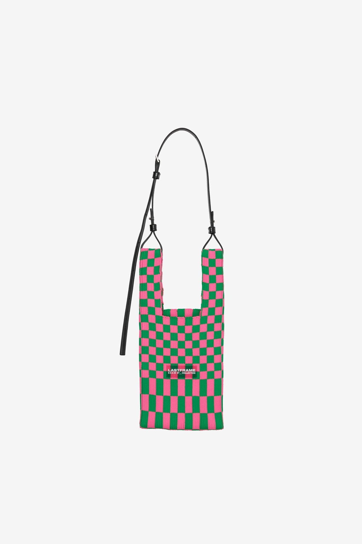 ICHIMATSU MARKET BAG SMALL / NEON PINK × GREEN – LASTFRAME