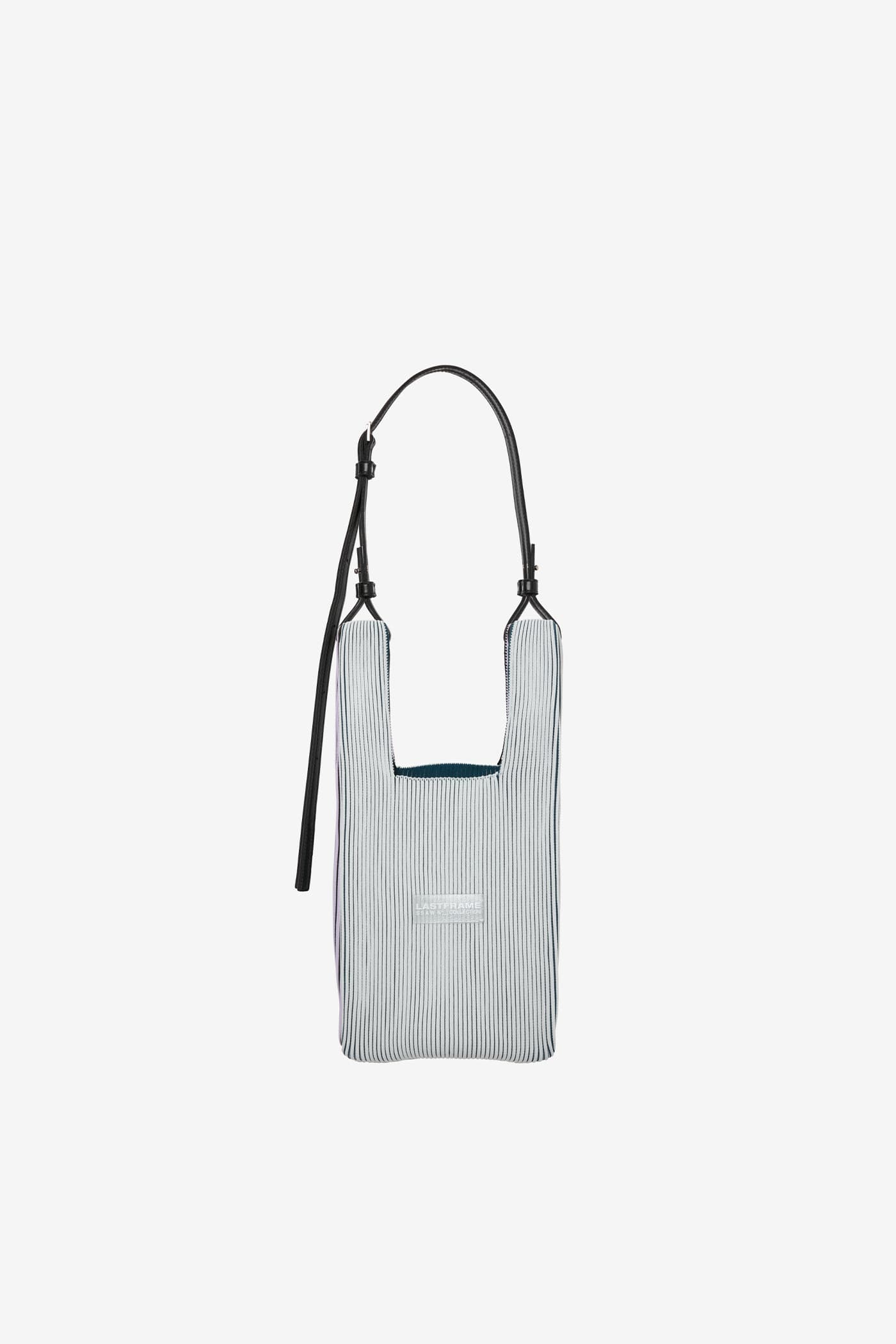 KASANE MARKET BAG SMALL / OFF WHITE × DARK GREEN