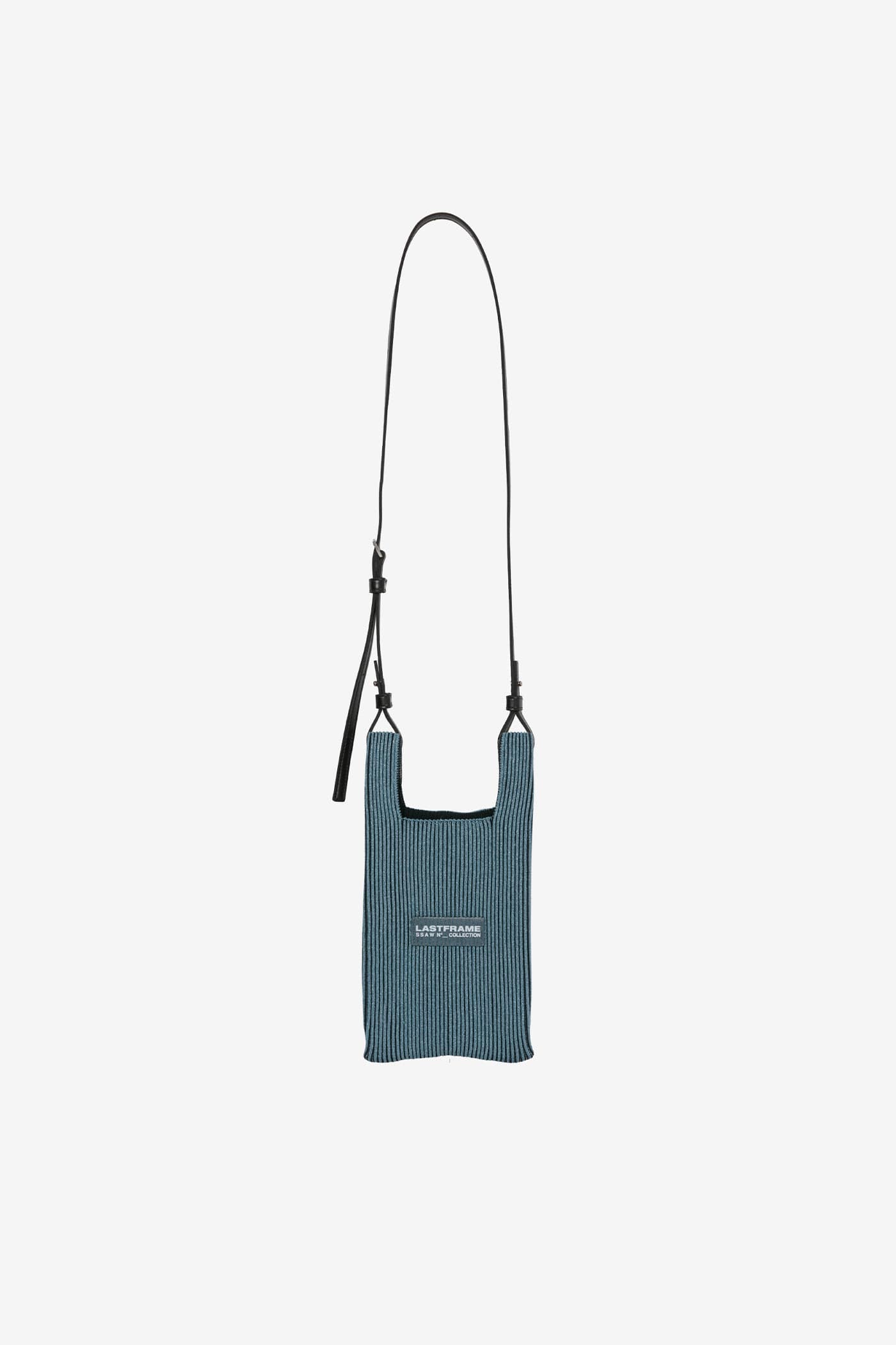 KYOTO METALLIC MARKET BAG MINI / PALE BLUE