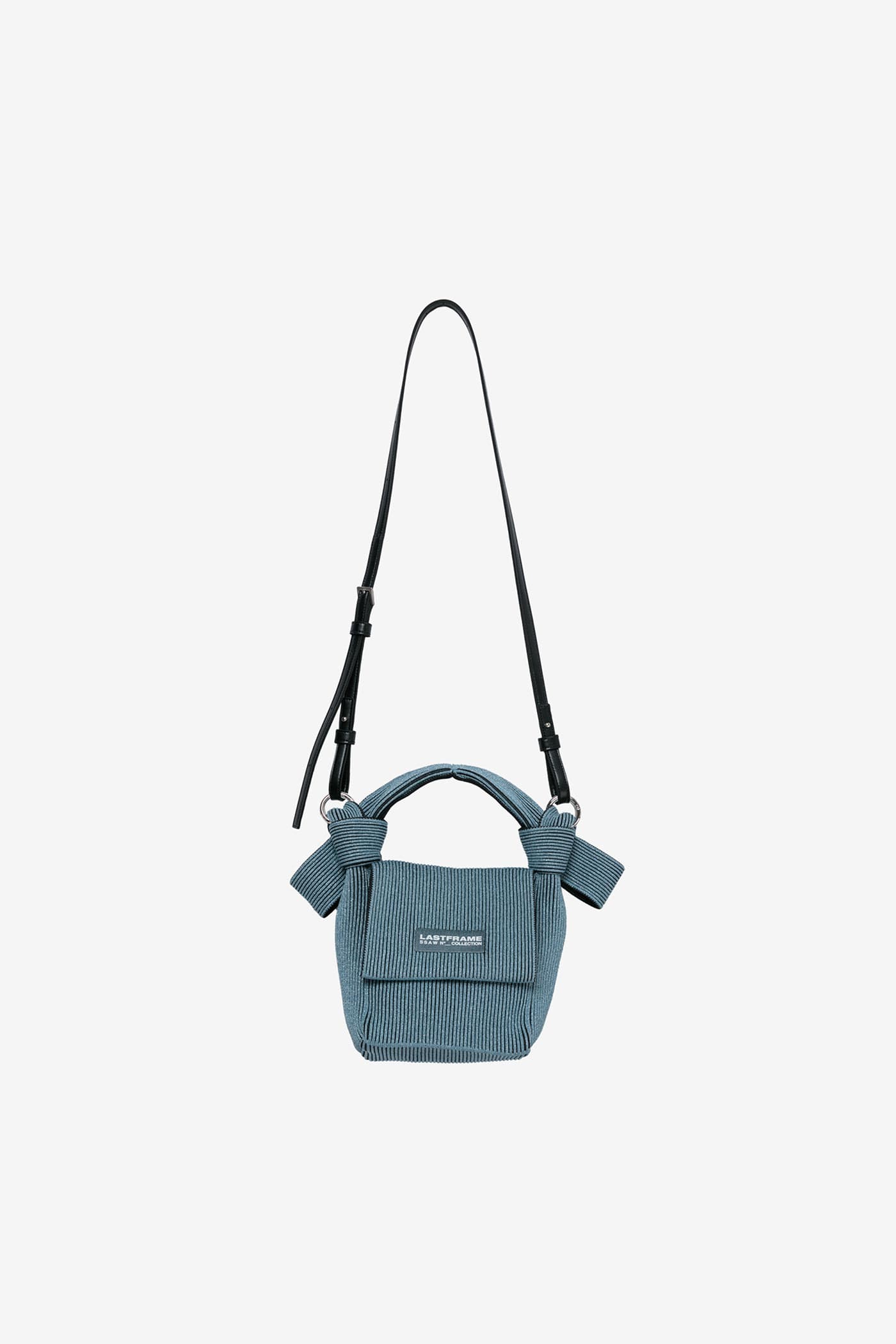 KYOTO METALLIC OBI BAG / PALE BLUE