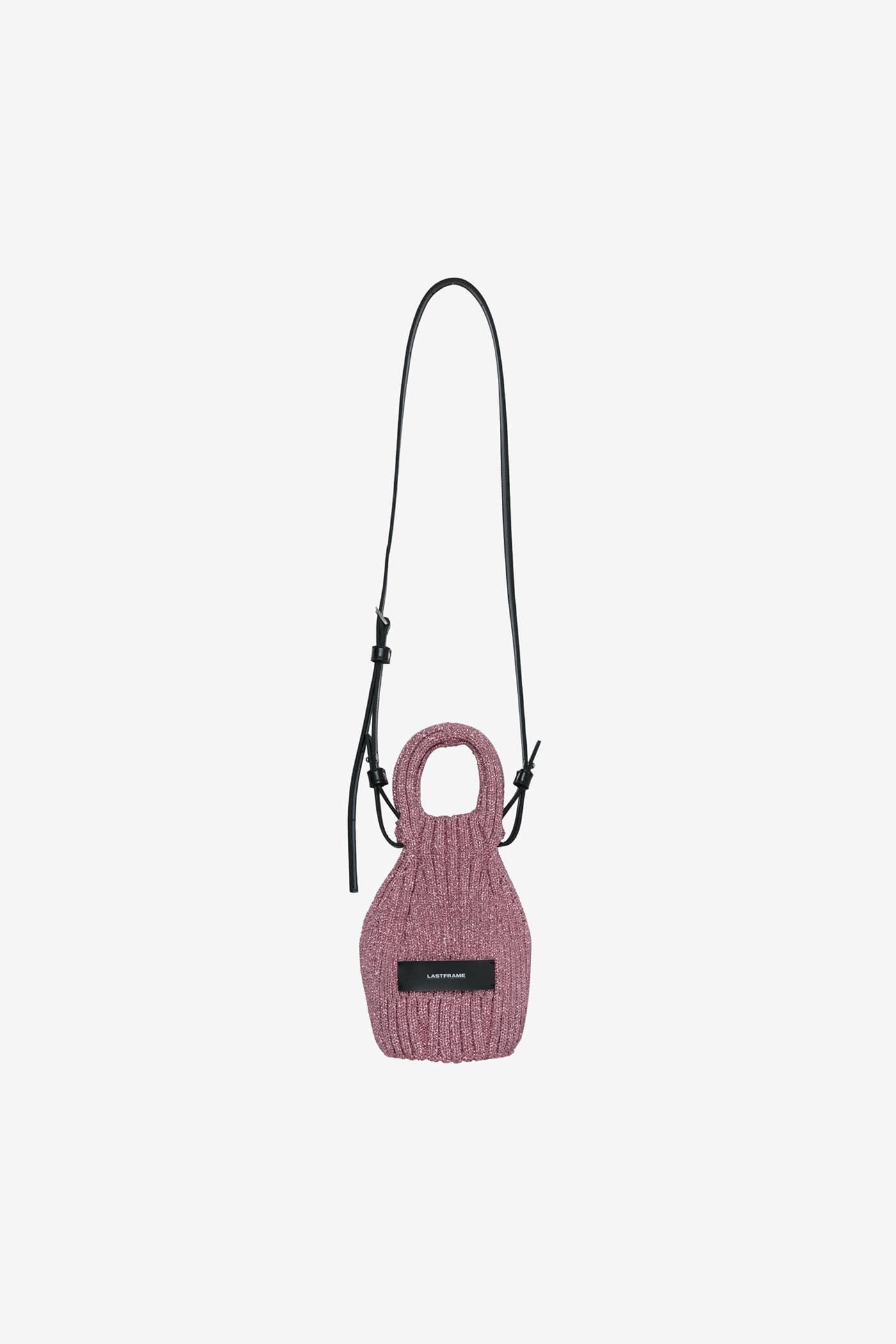 METALLIC TSUBO BAG / PINK METALLIC