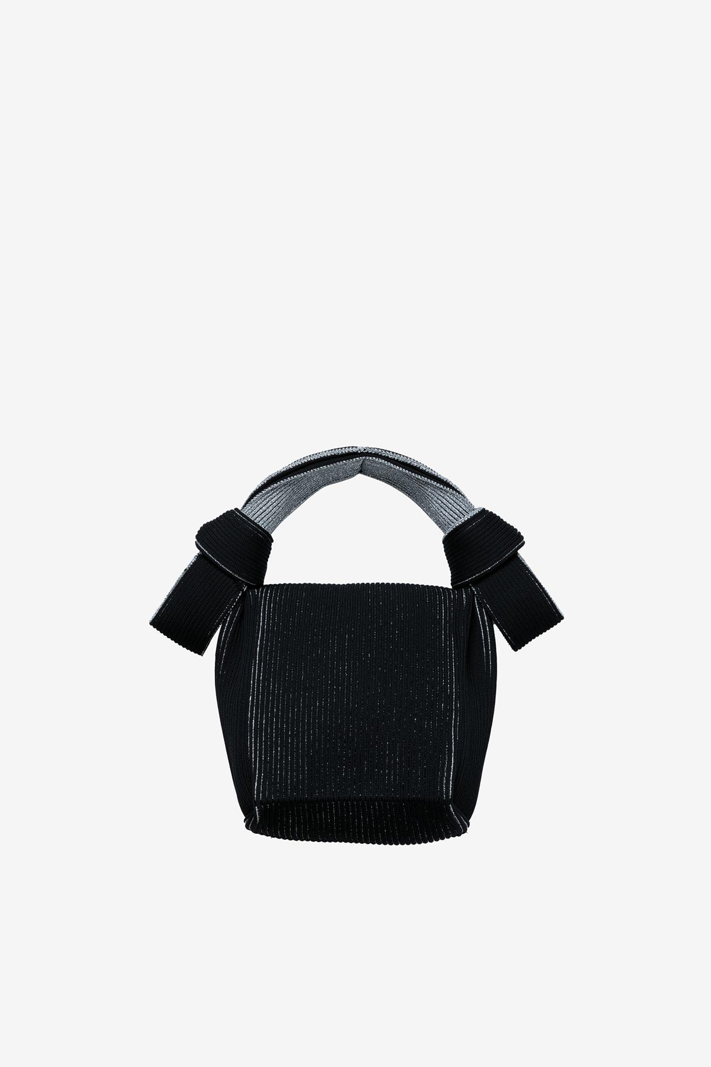 KYOTO METALLIC OBI BAG / BLACK × SILVER – LASTFRAME