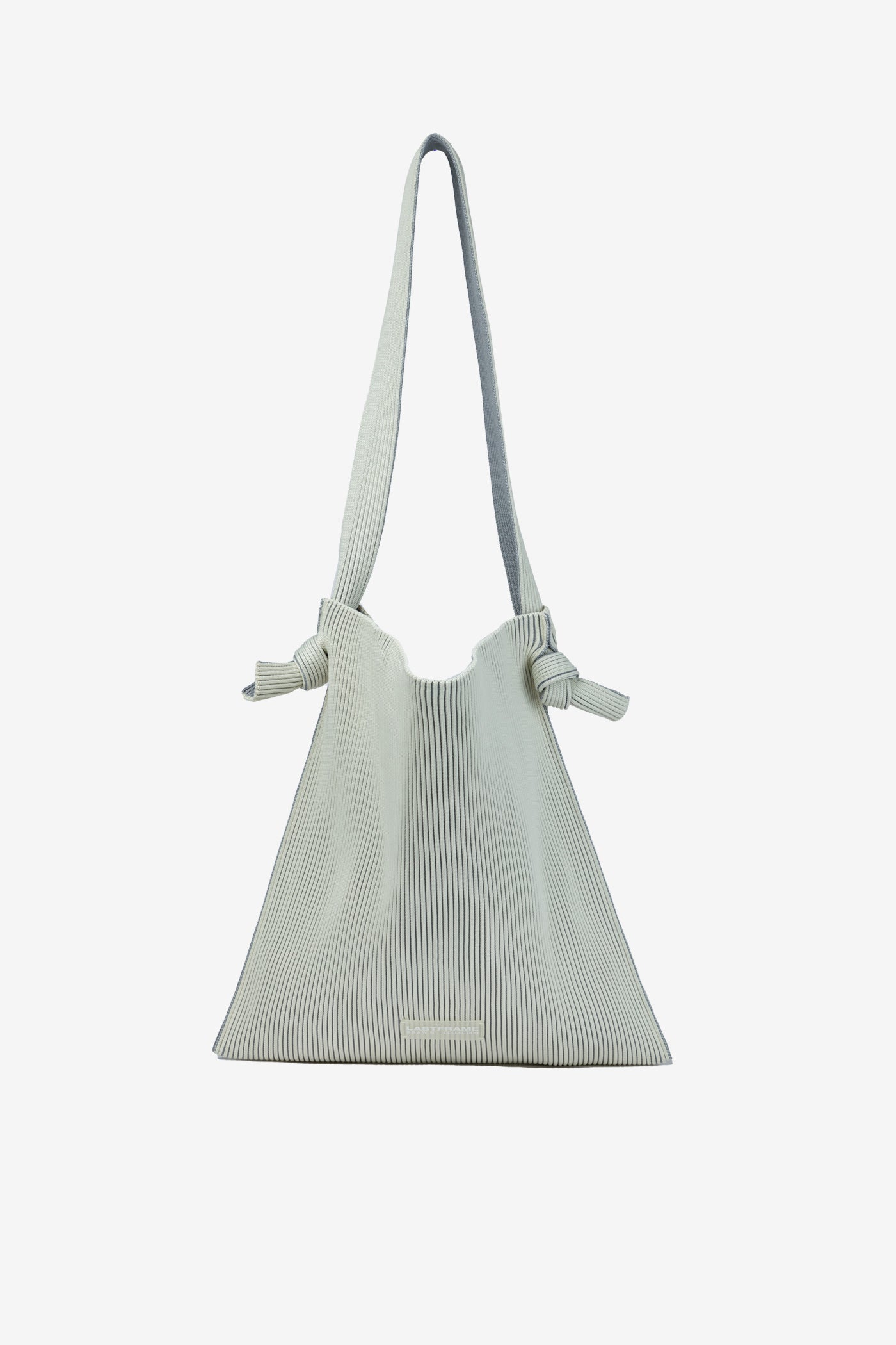 KASANE REVERSIBLE MUSUBI TOTE / IVORY × GRAY