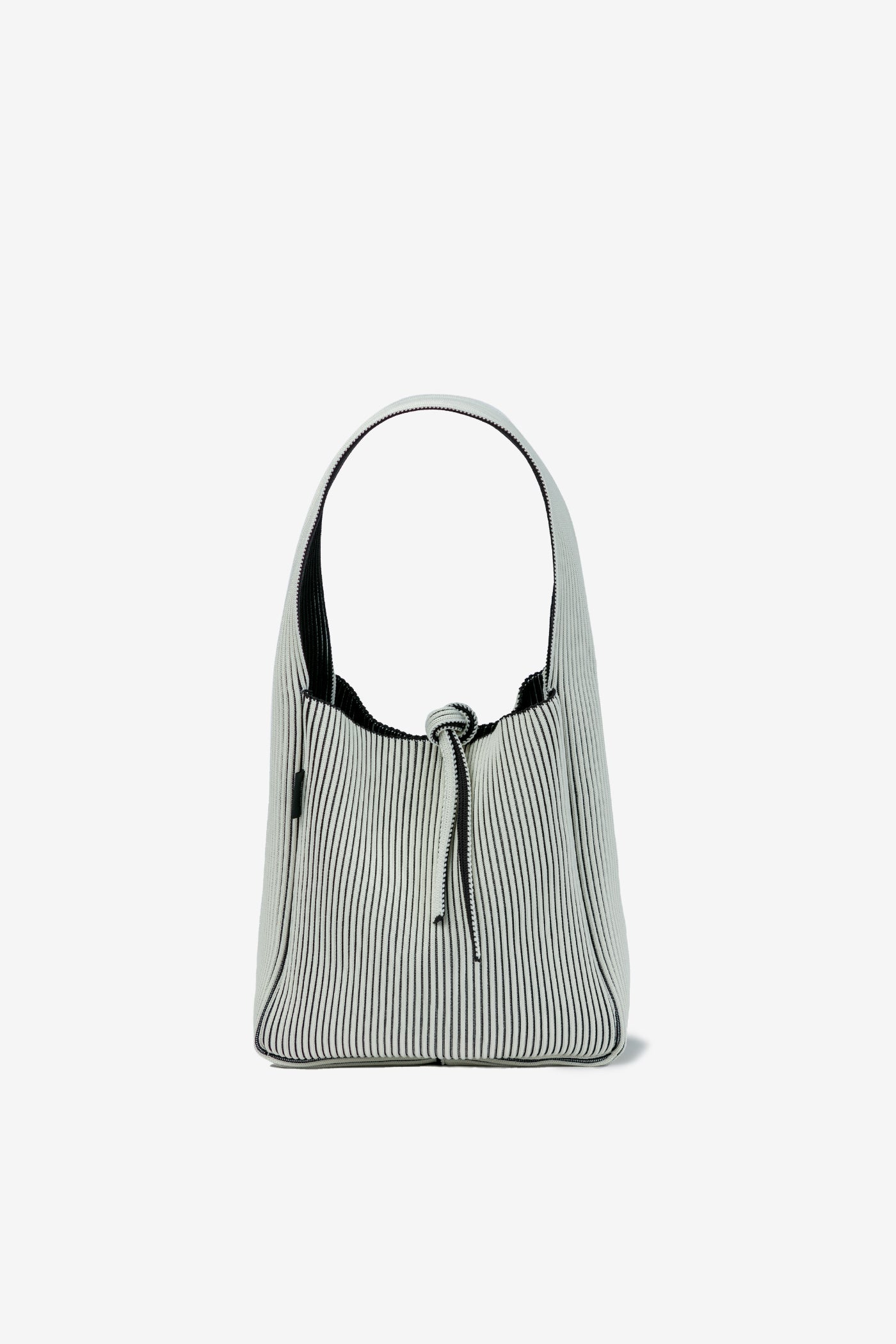 KASANE REVERSIBLE TASUKI TOTE SMALL / BLACK × IVORY