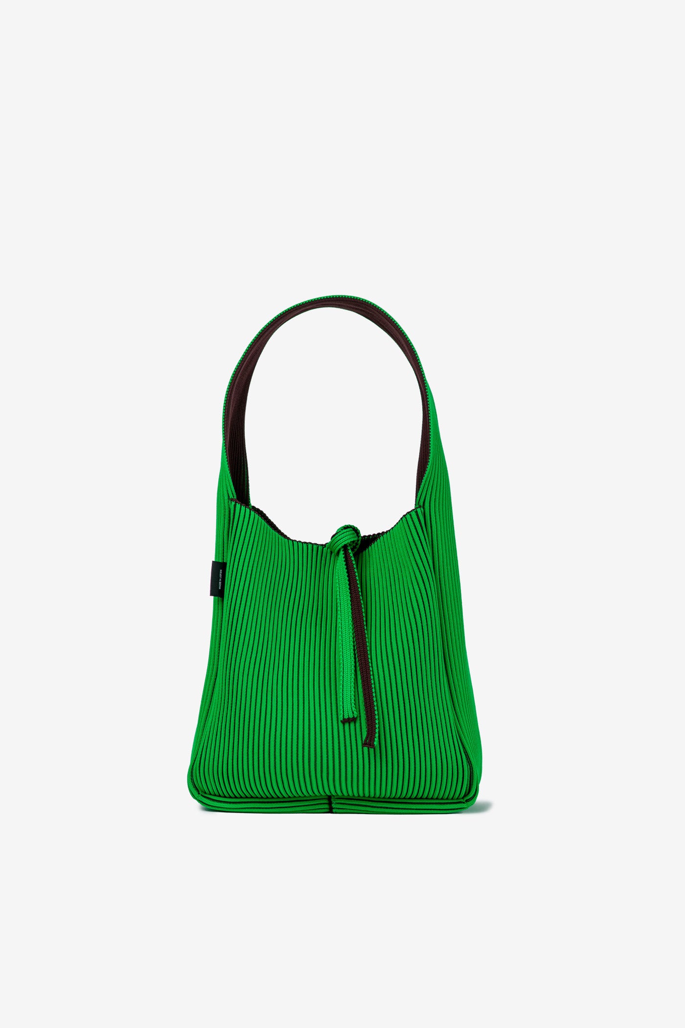 KASANE REVERSIBLE TASUKI TOTE SMALL / BROWN × GREEN