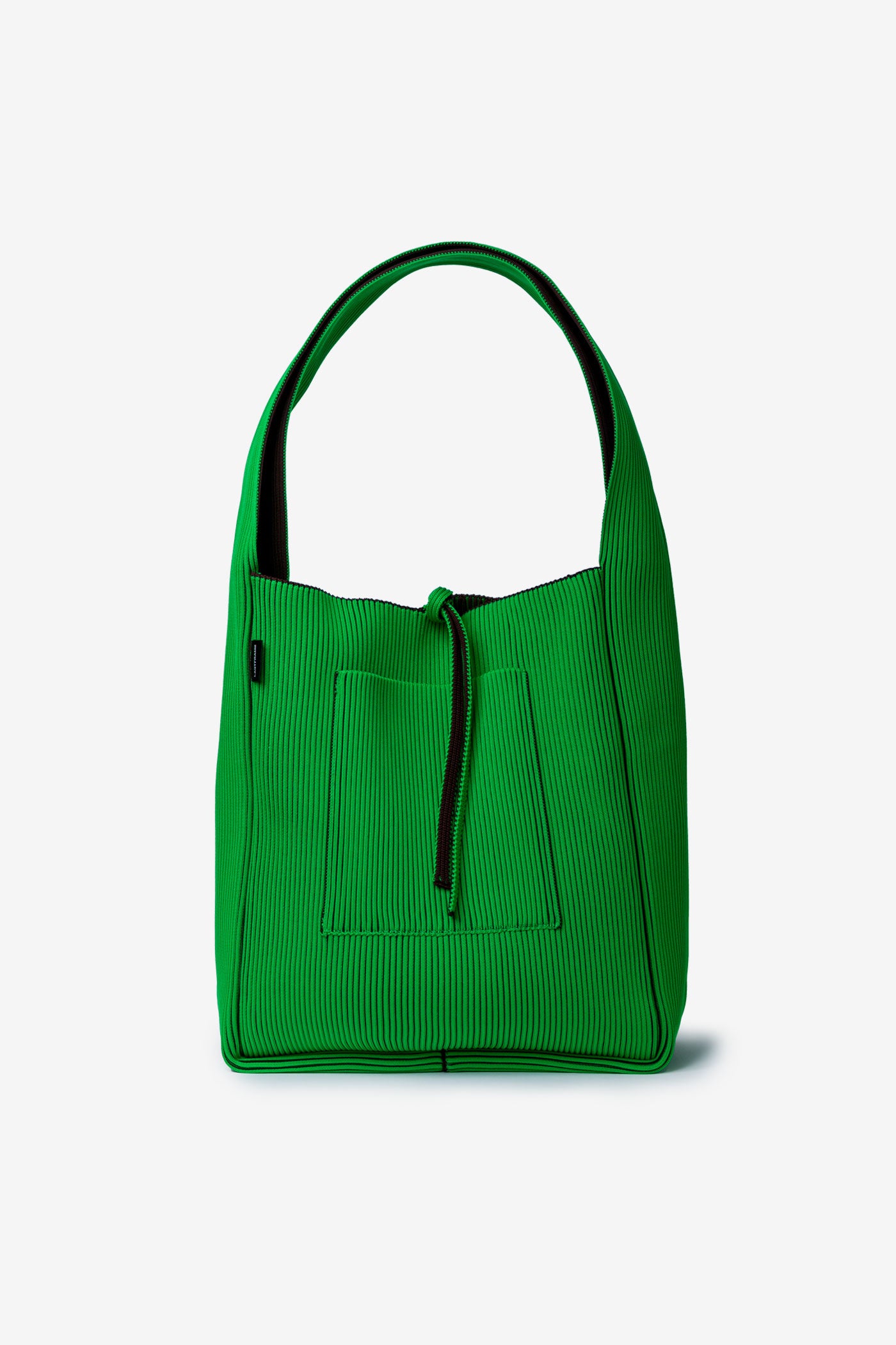 KASANE REVERSIBLE TASUKI TOTE LARGE / BROWN × GREEN