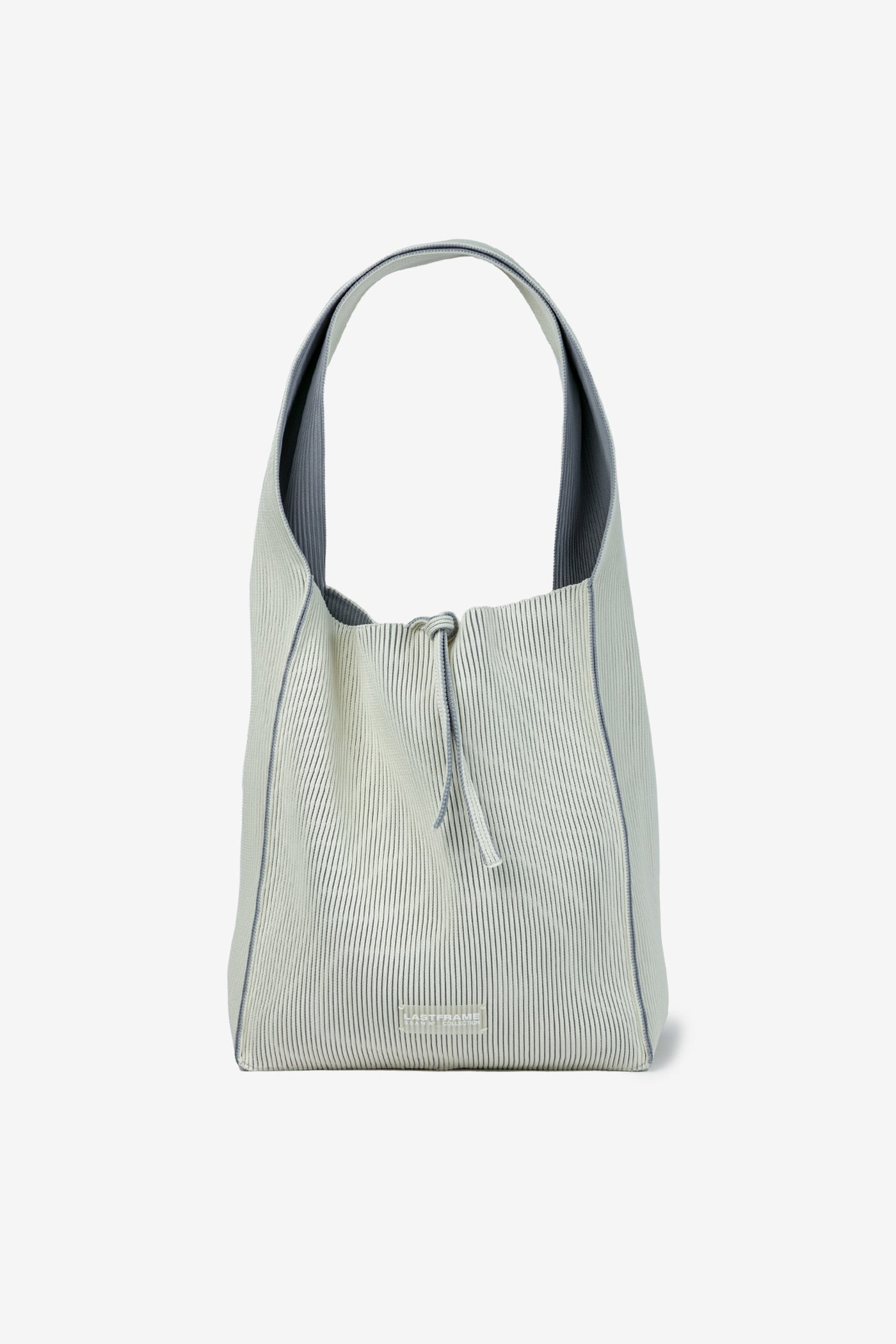 KASANE REVERSIBLE TASUKI TOTE LARGE / IVORY × GRAY