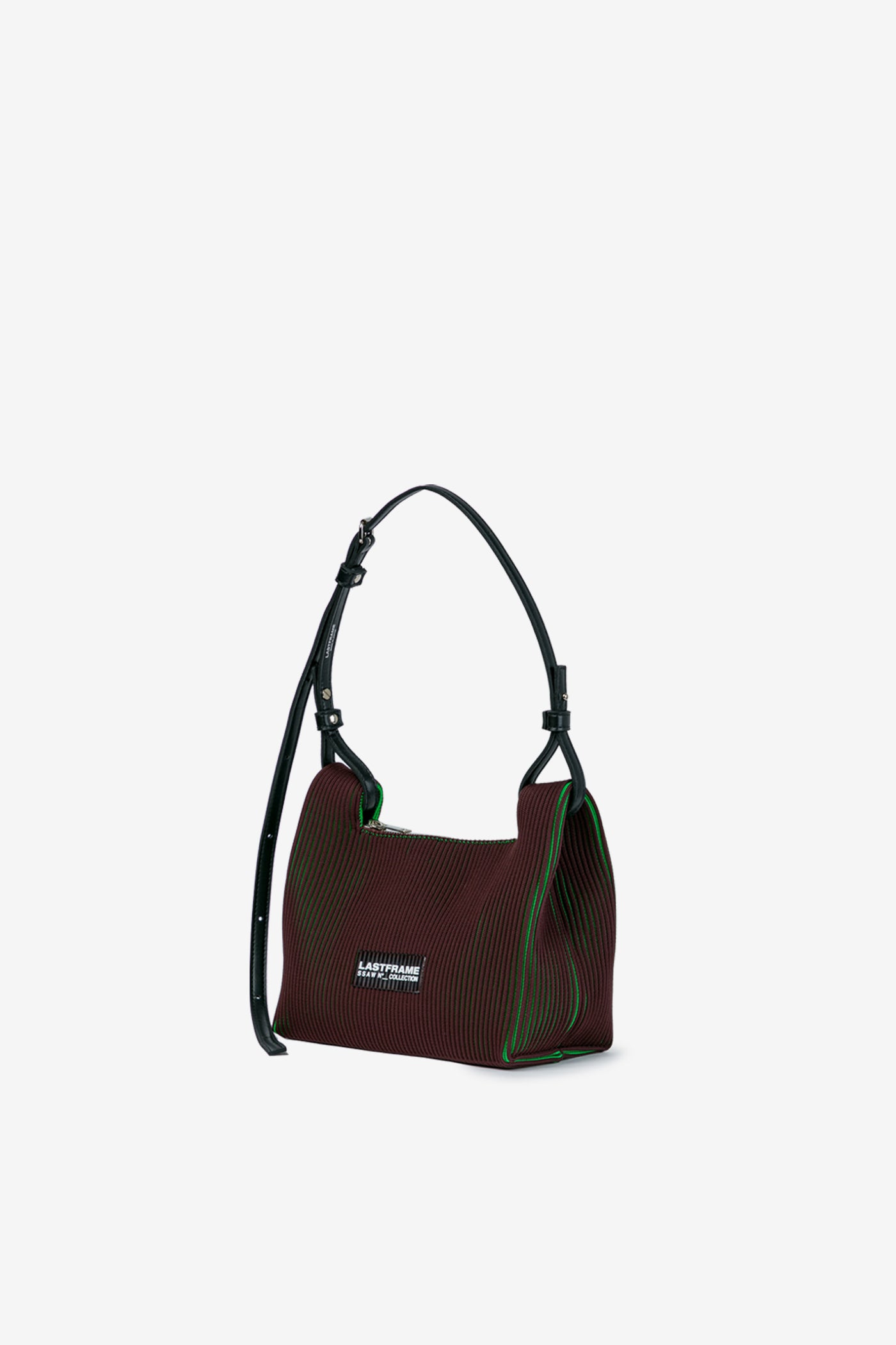 WRAP BAG SMALL / BROWN × GREEN