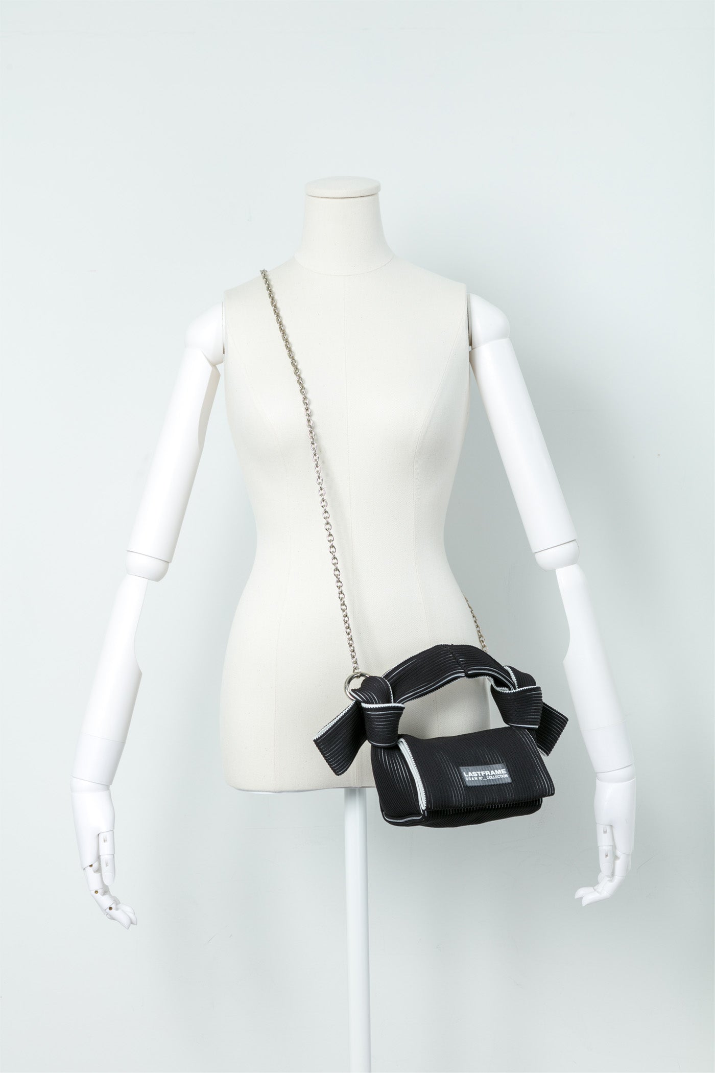 OBI BAG MINI / BLACK × IVORY