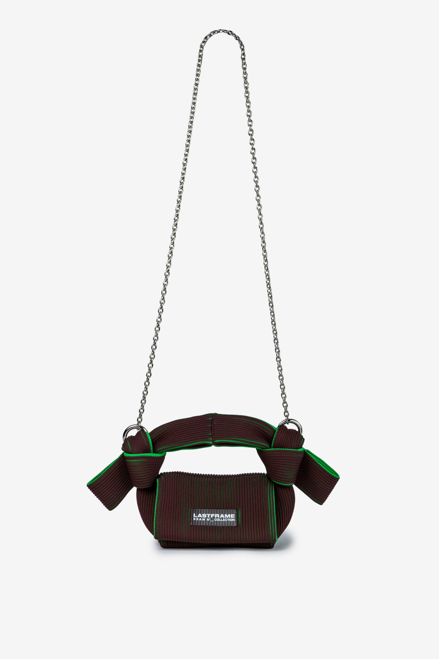 OBI BAG MINI / BROWN × GREEN