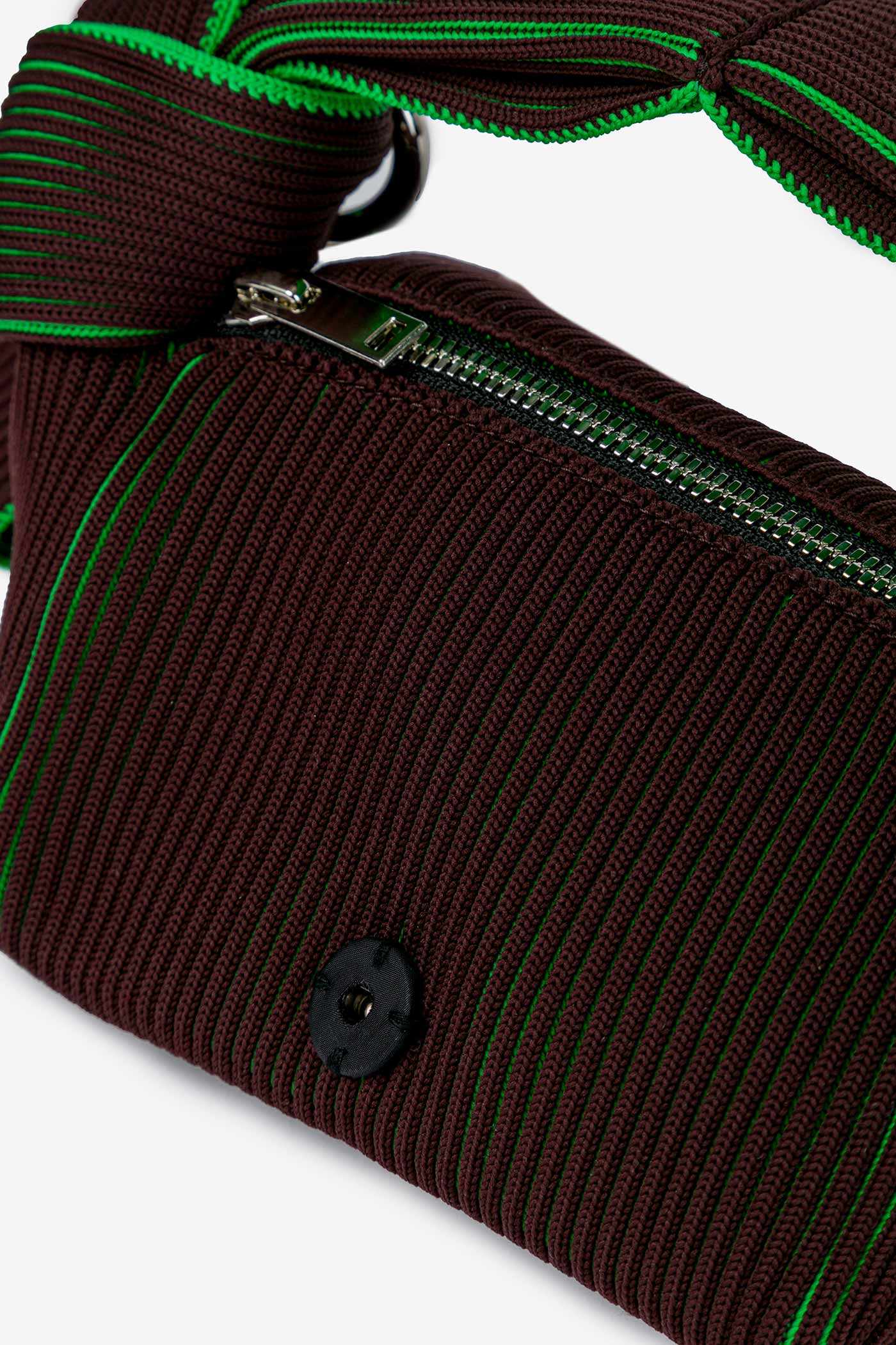 OBI BAG MINI / BROWN × GREEN