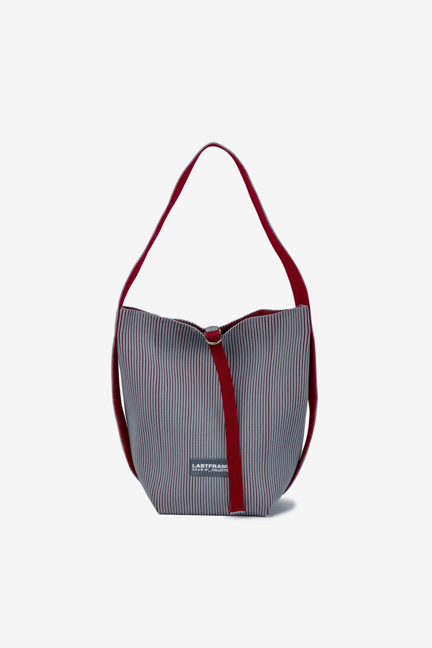 ARC TOTE MEDIUM / GRAY × BURGUNDY