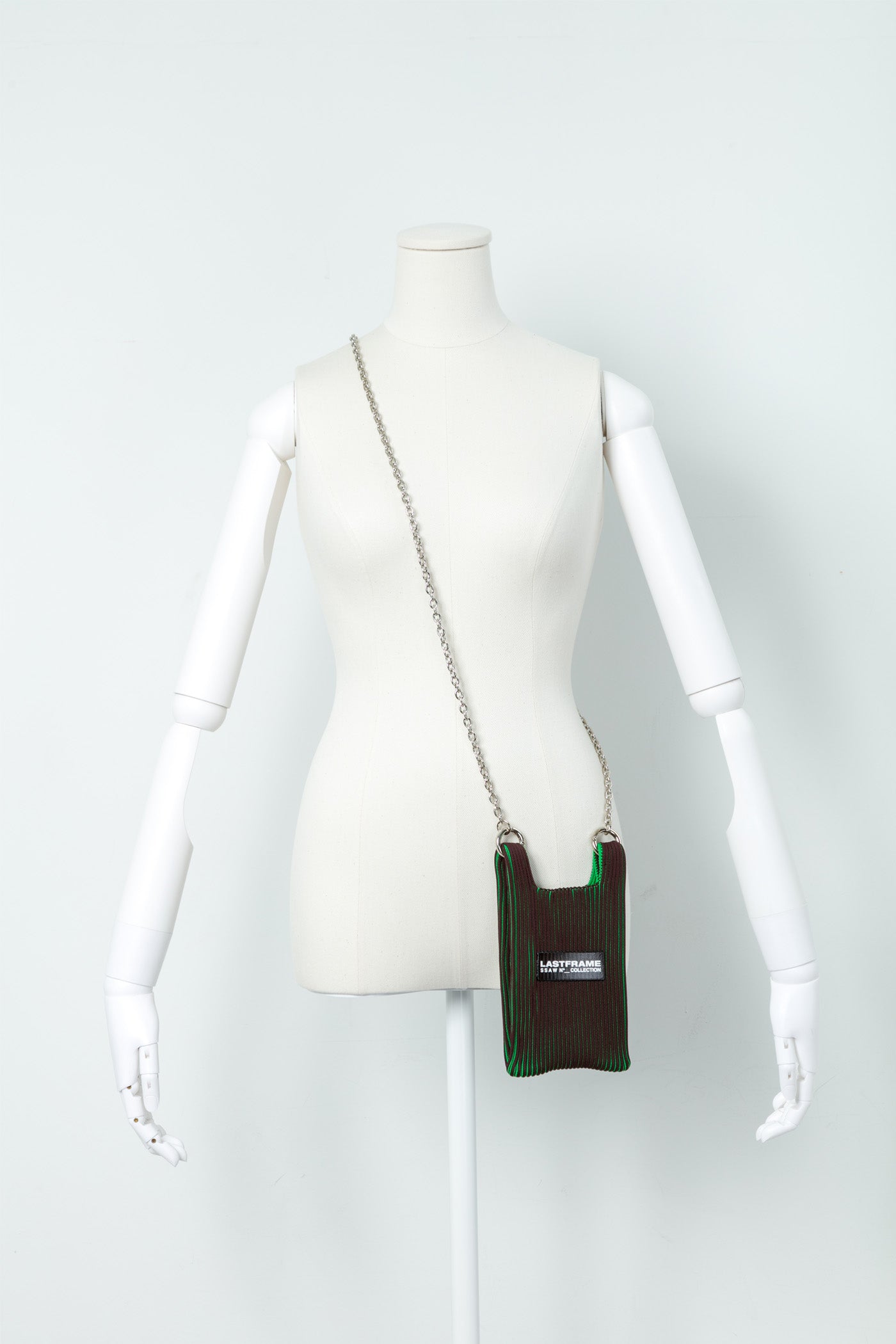 KASANE MARKET BAG MICRO / BROWN × GREEN