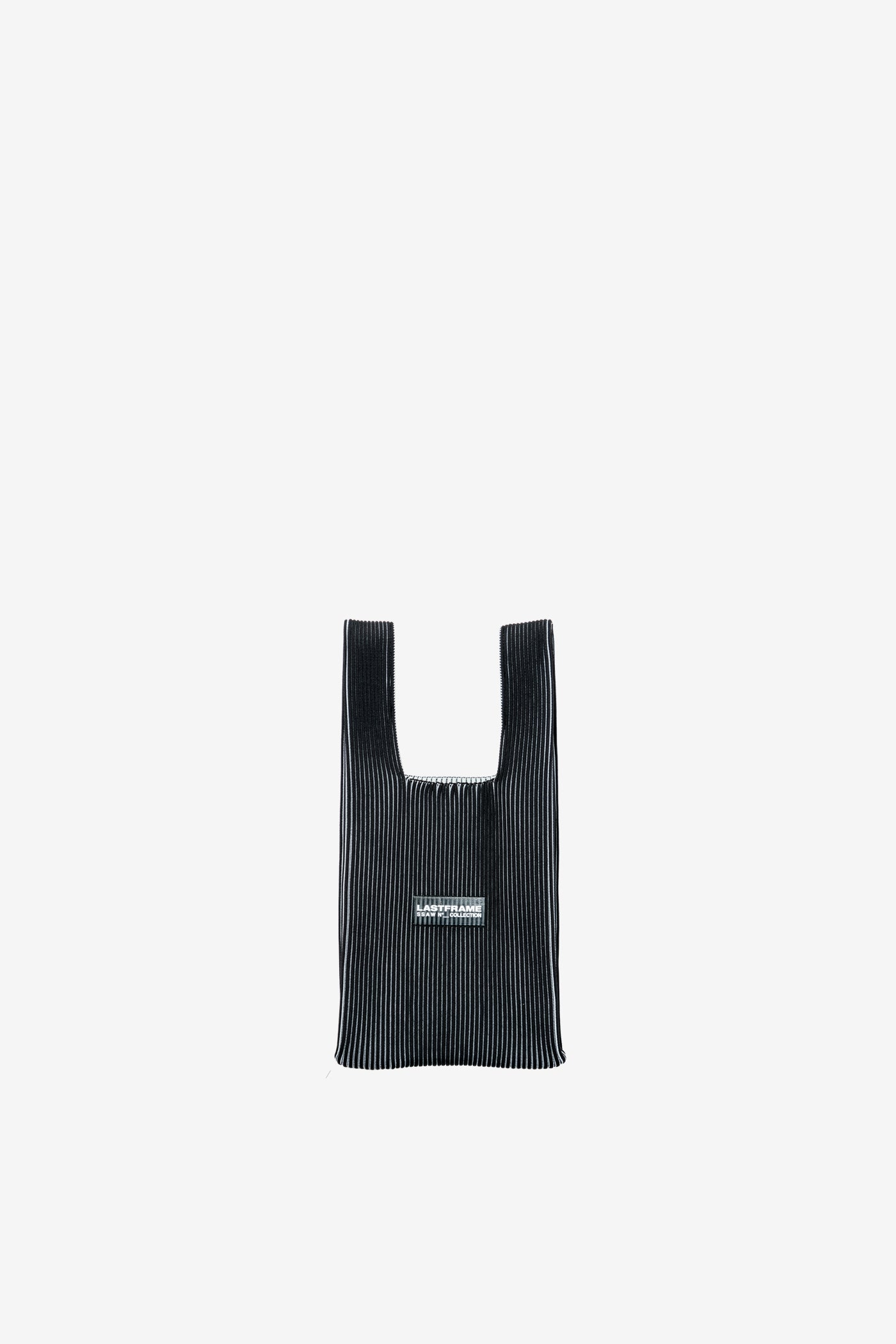 KASANE MARKET BAG SMALL / BLACK × IVORY