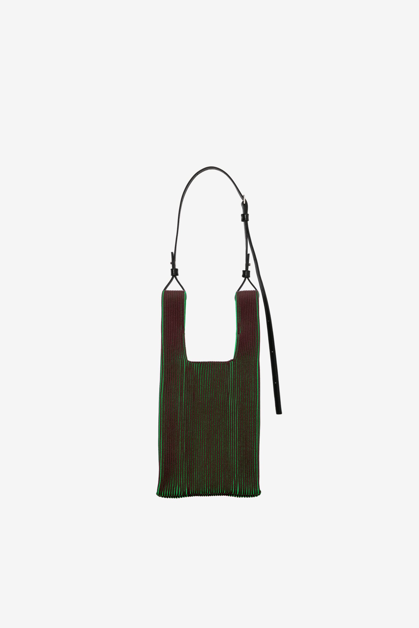 KASANE MARKET BAG SMALL / BROWN × GREEN