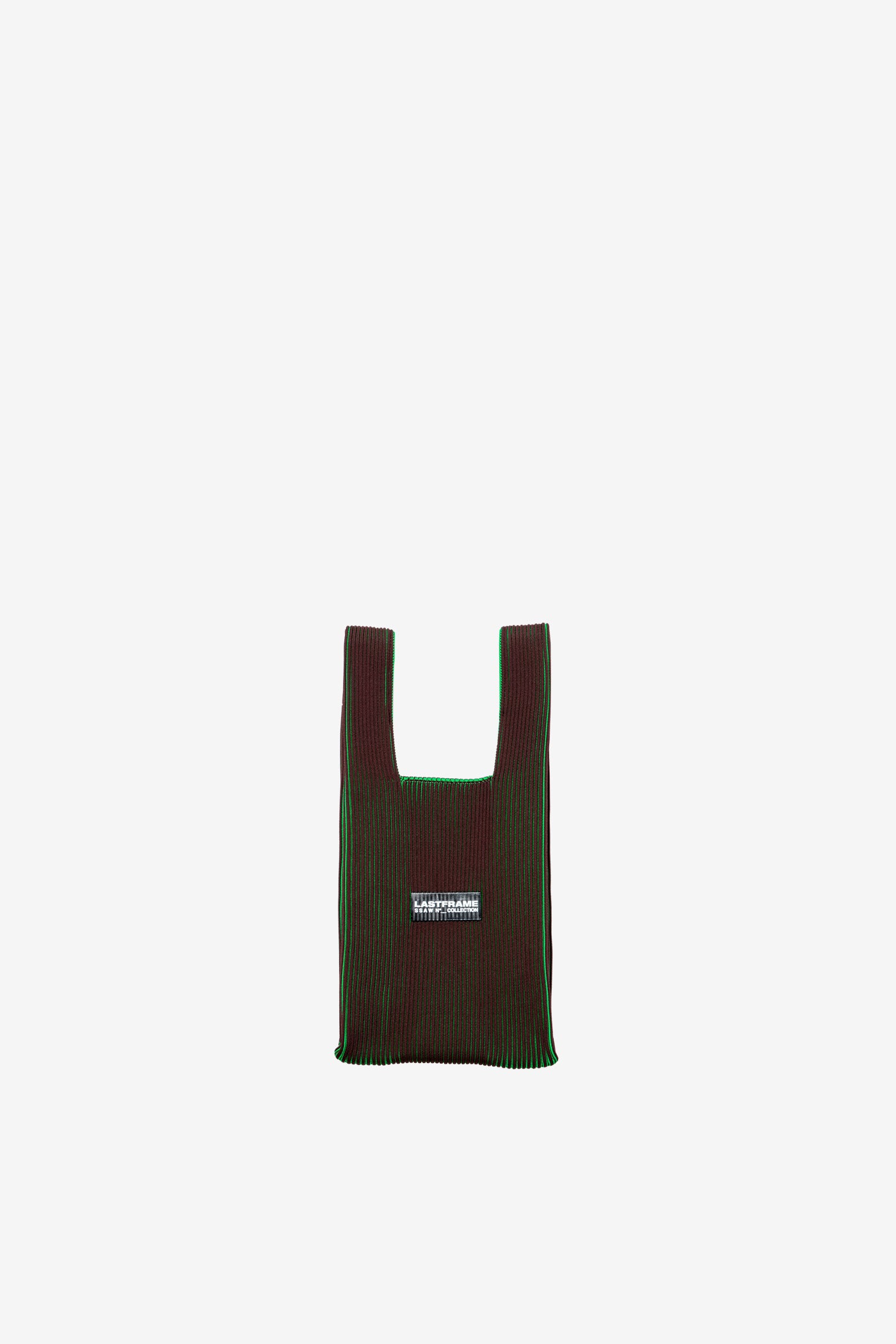 KASANE MARKET BAG SMALL / BROWN × GREEN