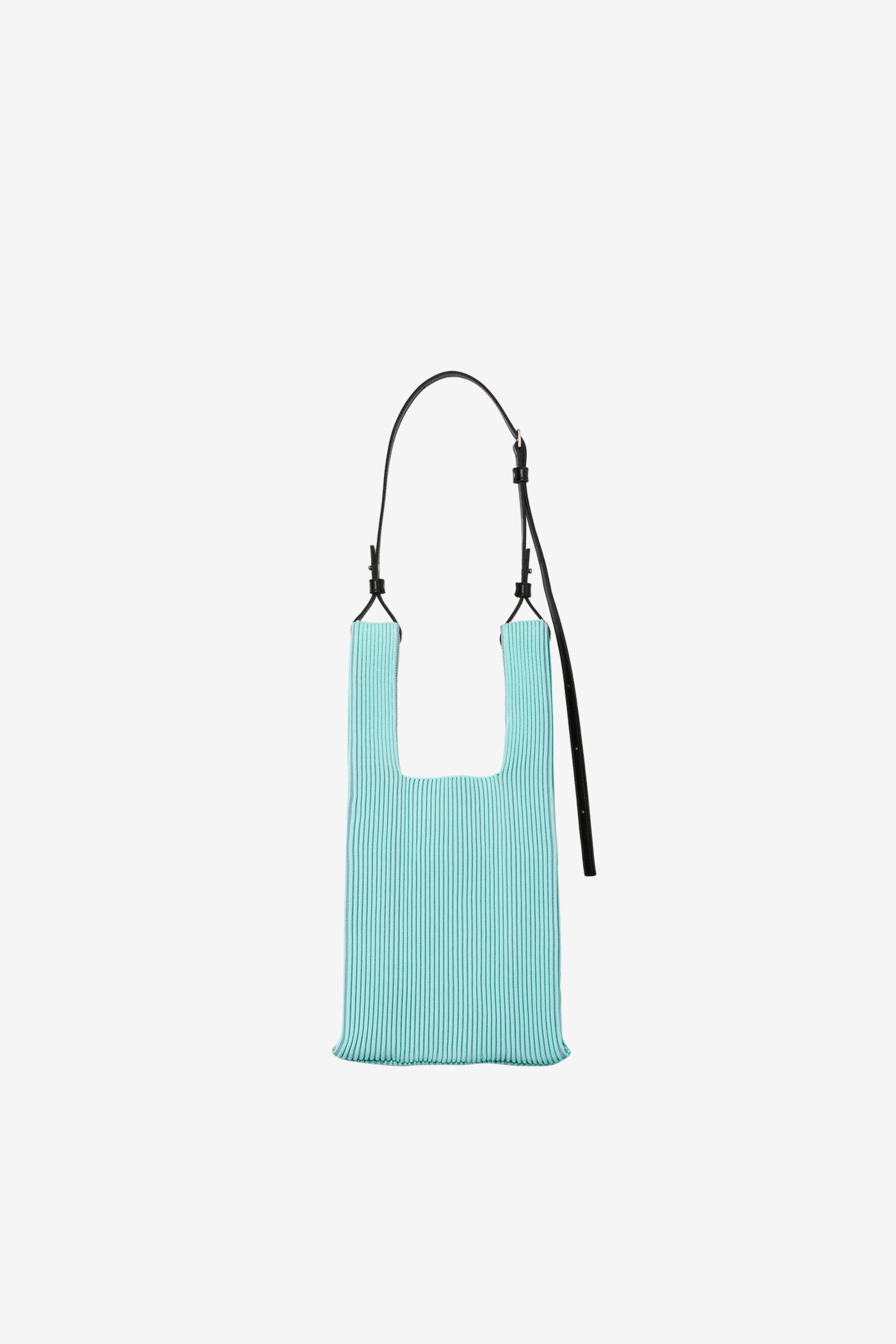KASANE MARKET BAG SMALL / MINT GREEN × GRAY