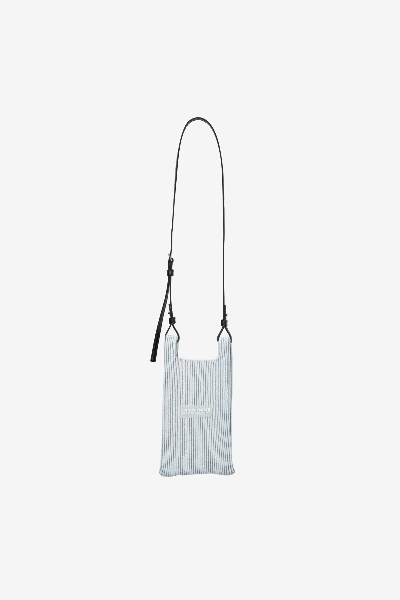 KYOTO METALLIC MARKET BAG MINI (STRAP) / HOLOGRAM × GRAY