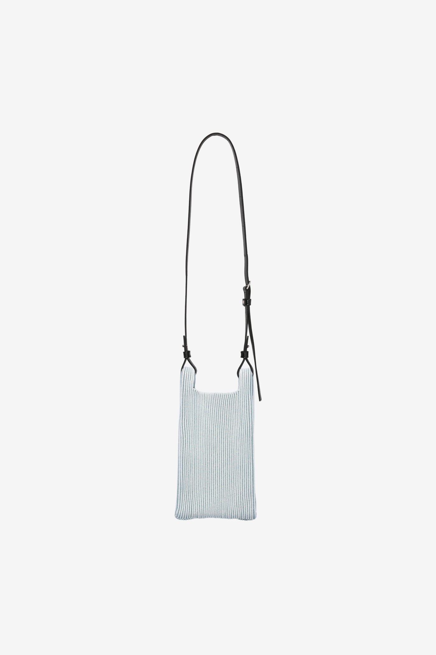 KYOTO METALLIC MARKET BAG MINI (STRAP) / HOLOGRAM × GRAY