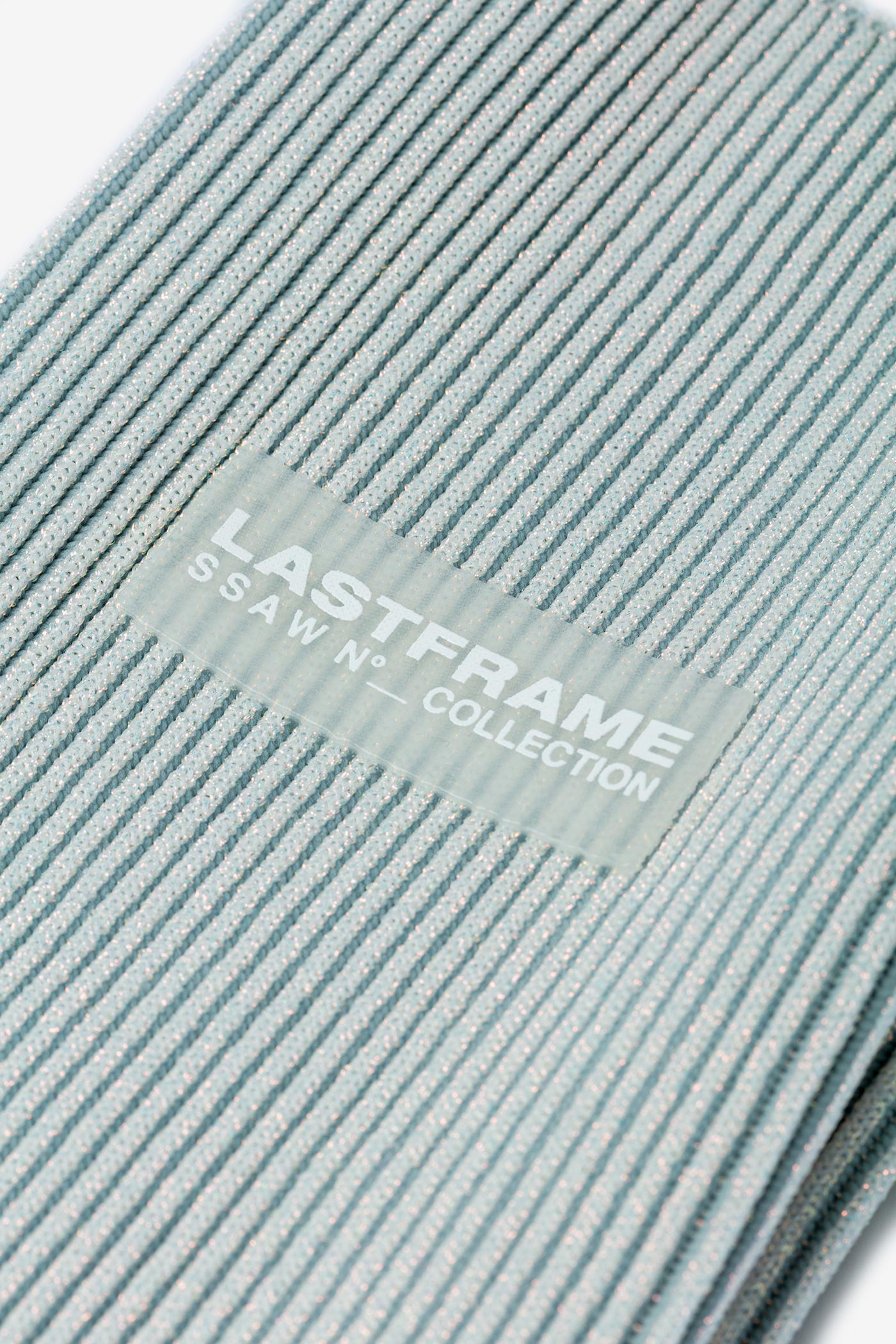 KYOTO METALLIC MARKET BAG MINI (STRAP) / HOLOGRAM × GRAY