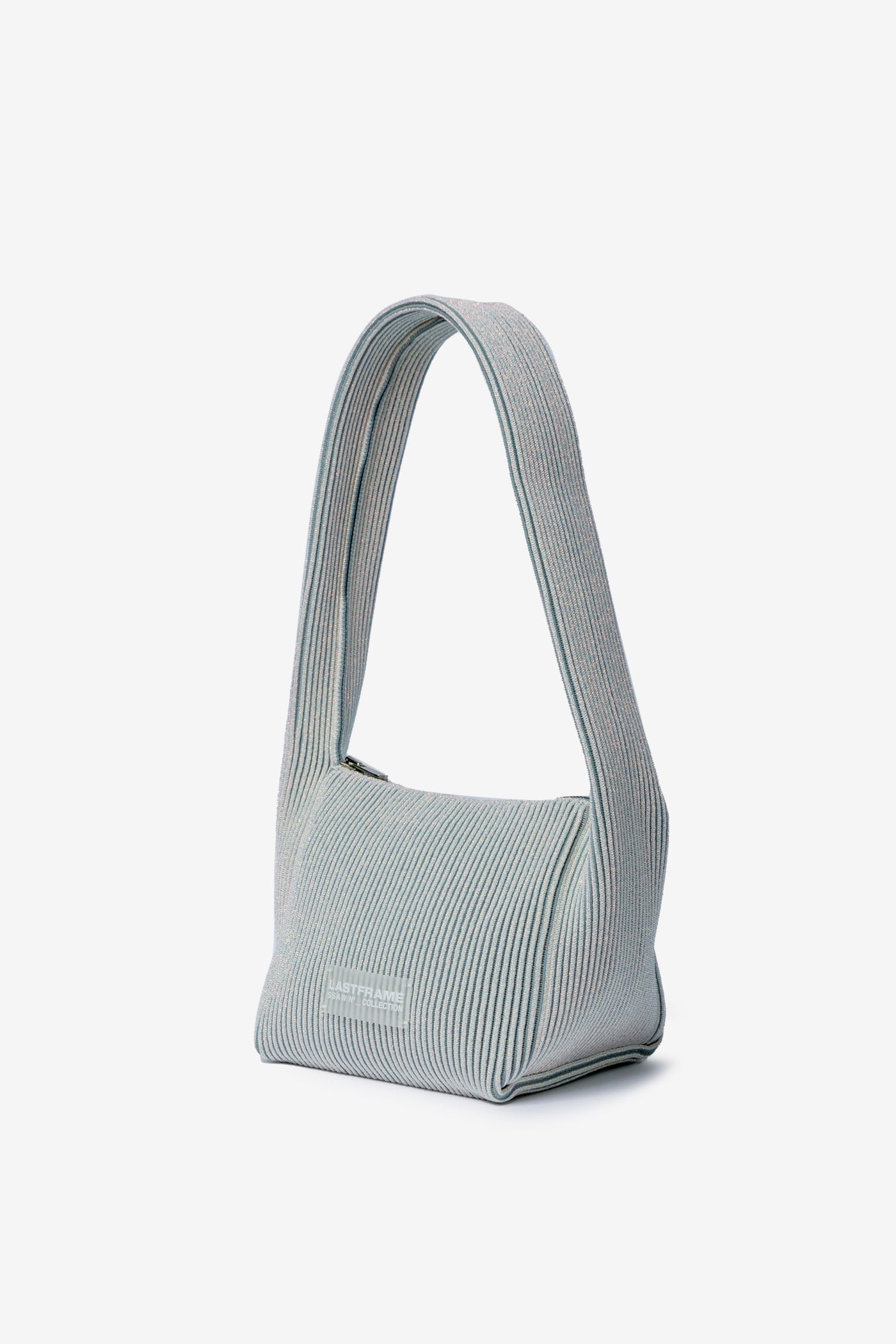 KYOTO METALLIC HANAKAGO BAG / HOLOGRAM × GRAY