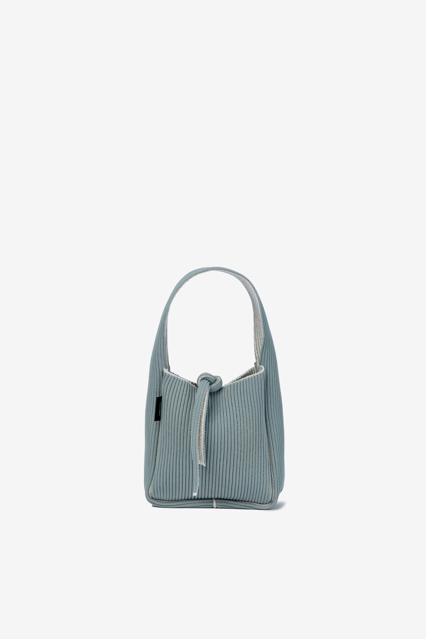 KYOTO METALLIC REVERSIBLE TASUKI TOTE MINI / HOLOGRAM × GRAY