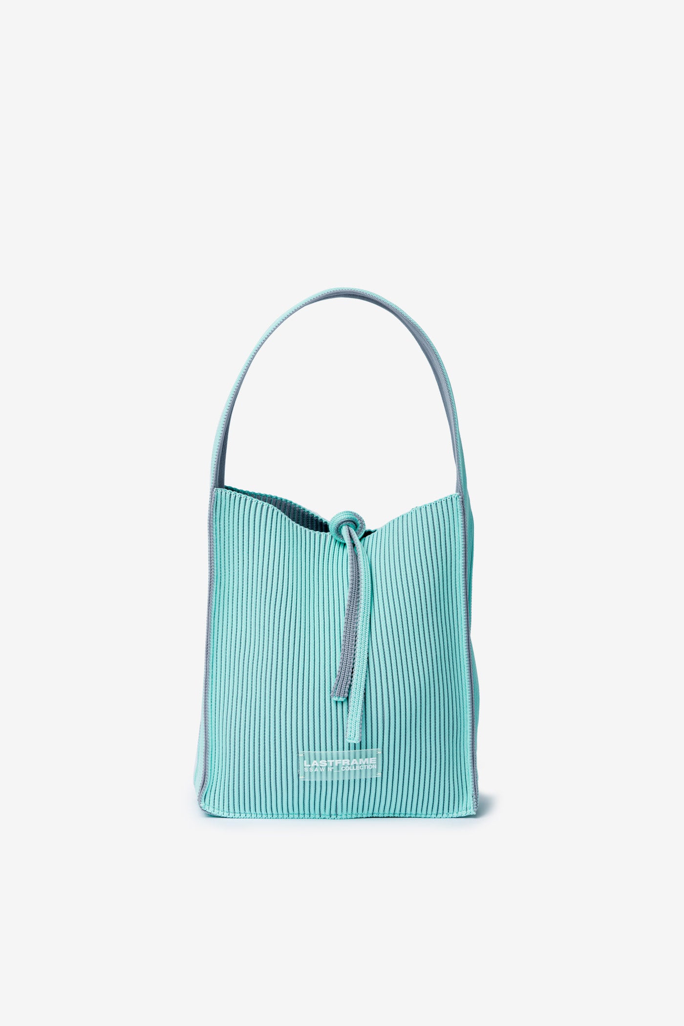 KASANE REVERSIBLE TASUKI TOTE SMALL / MINT GREEN × GRAY