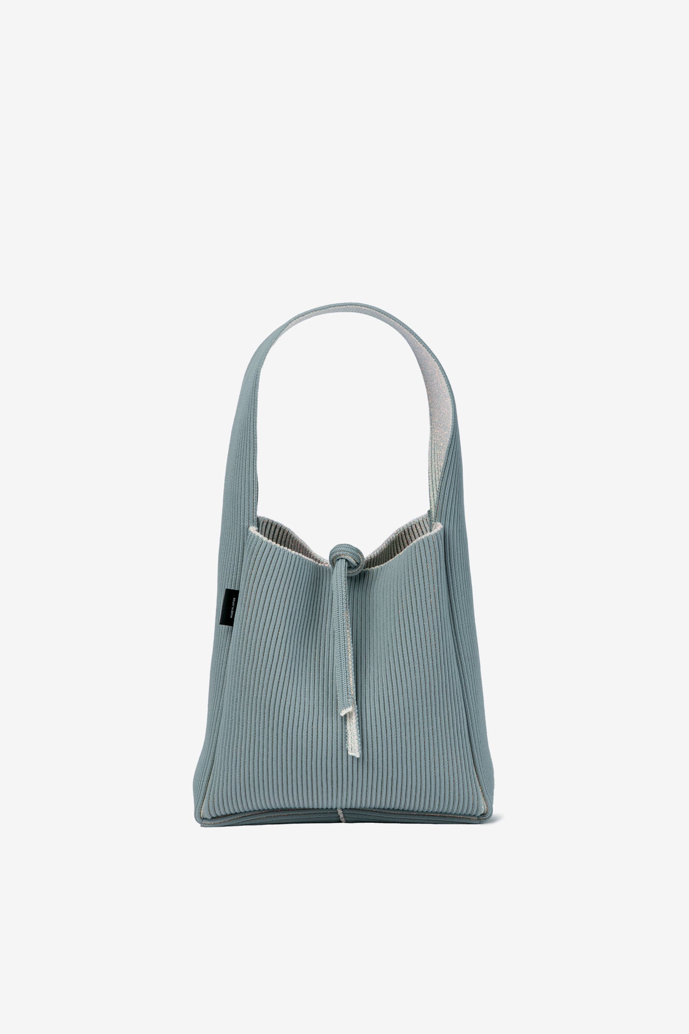 KYOTO METALLIC REVERSIBLE TASUKI TOTE SMALL / HOLOGRAM × GRAY