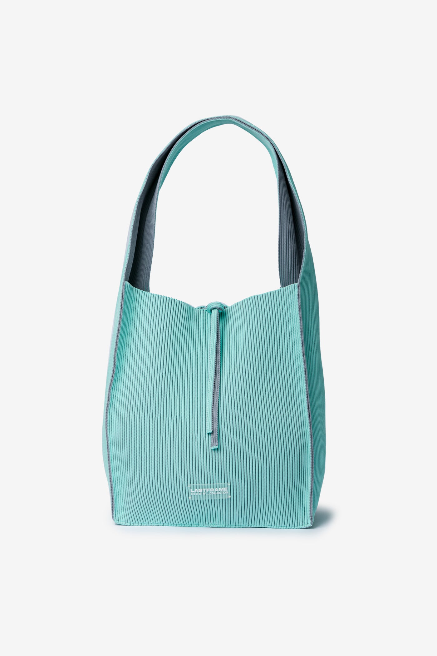 KASANE REVERSIBLE TASUKI TOTE LARGE / MINT GREEN × GRAY