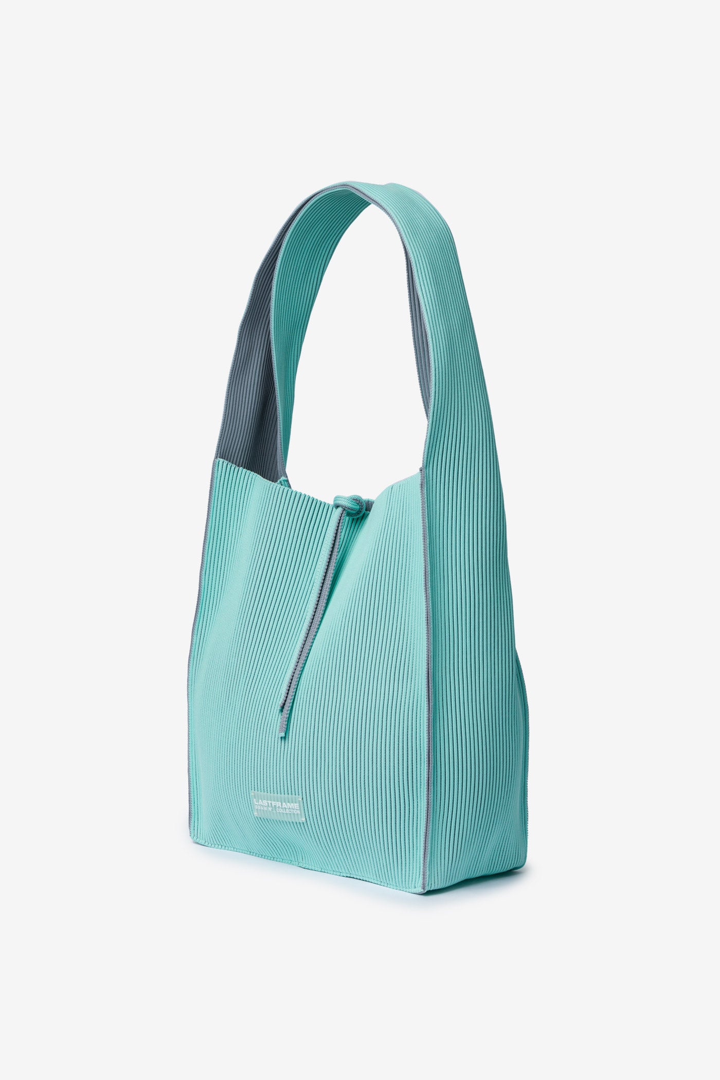 KASANE REVERSIBLE TASUKI TOTE LARGE / MINT GREEN × GRAY