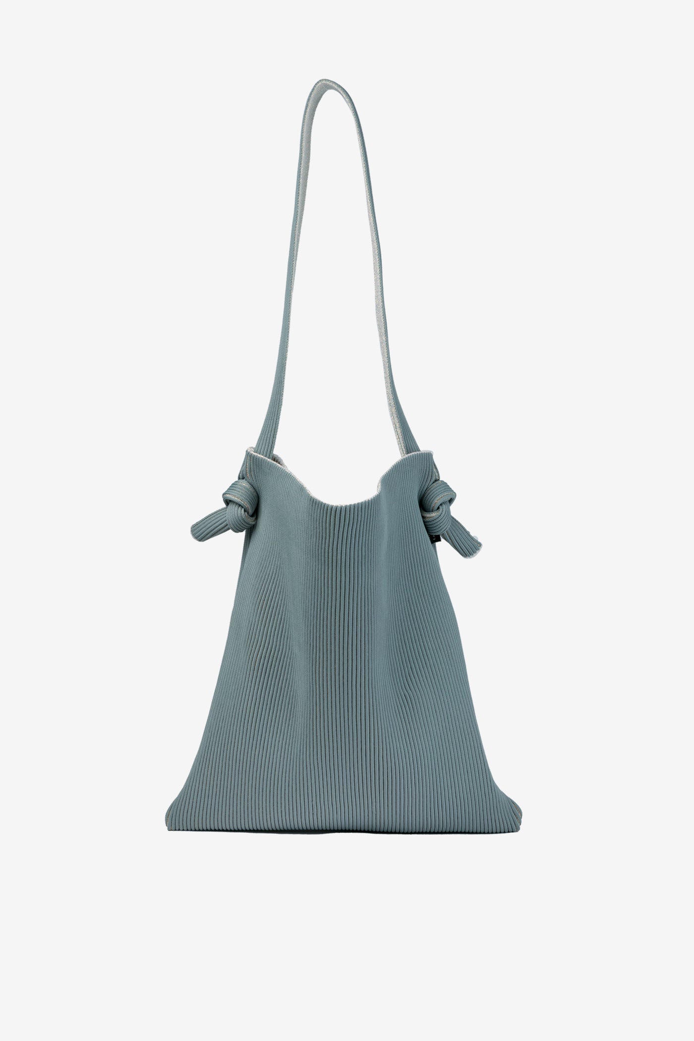 KYOTO METALLIC REVERSIBLE MUSUBI TOTE / HOLOGRAM × GRAY