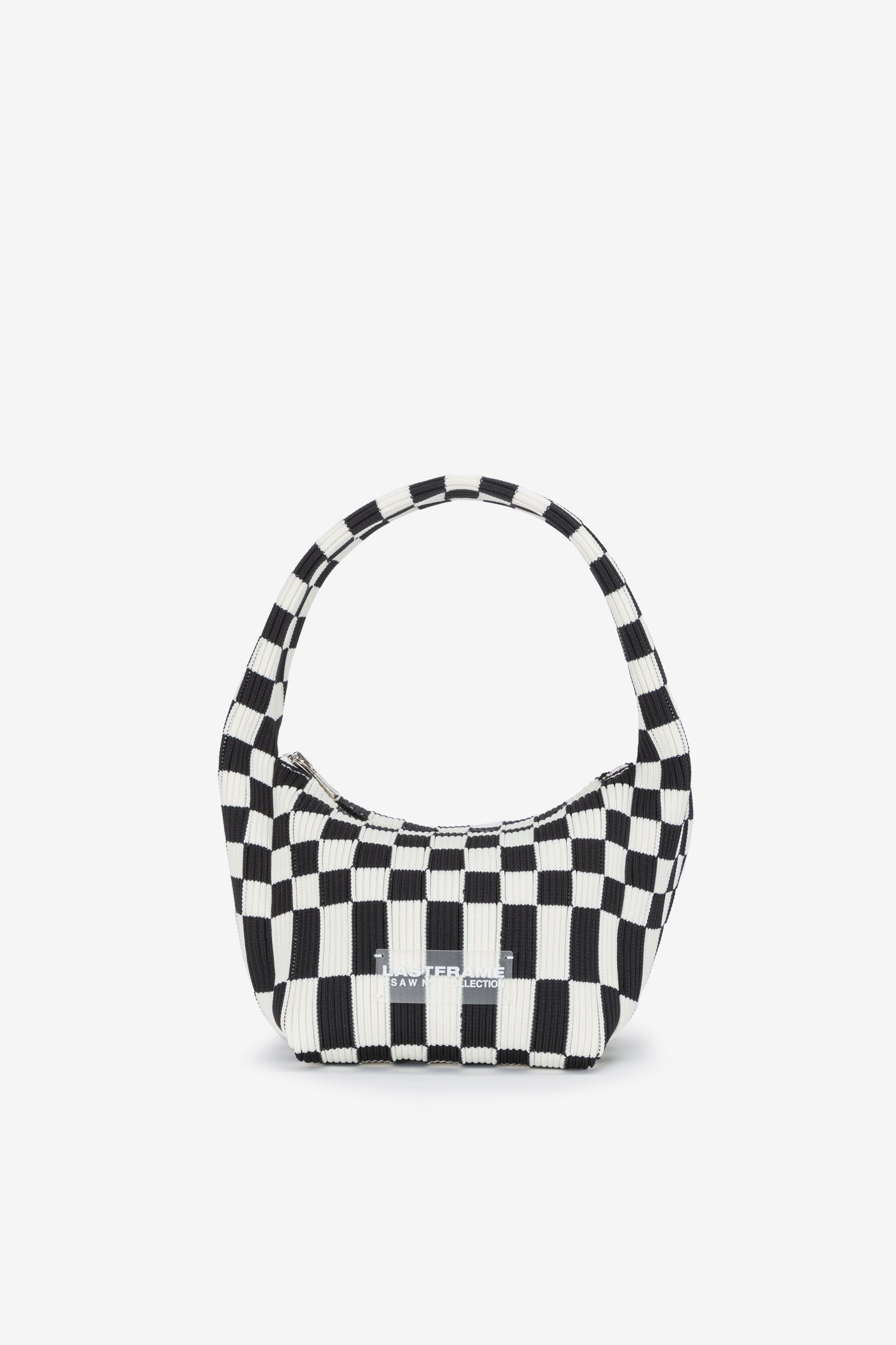 ICHIMATSU HANAKAGO BAG / BLACK × IVORY